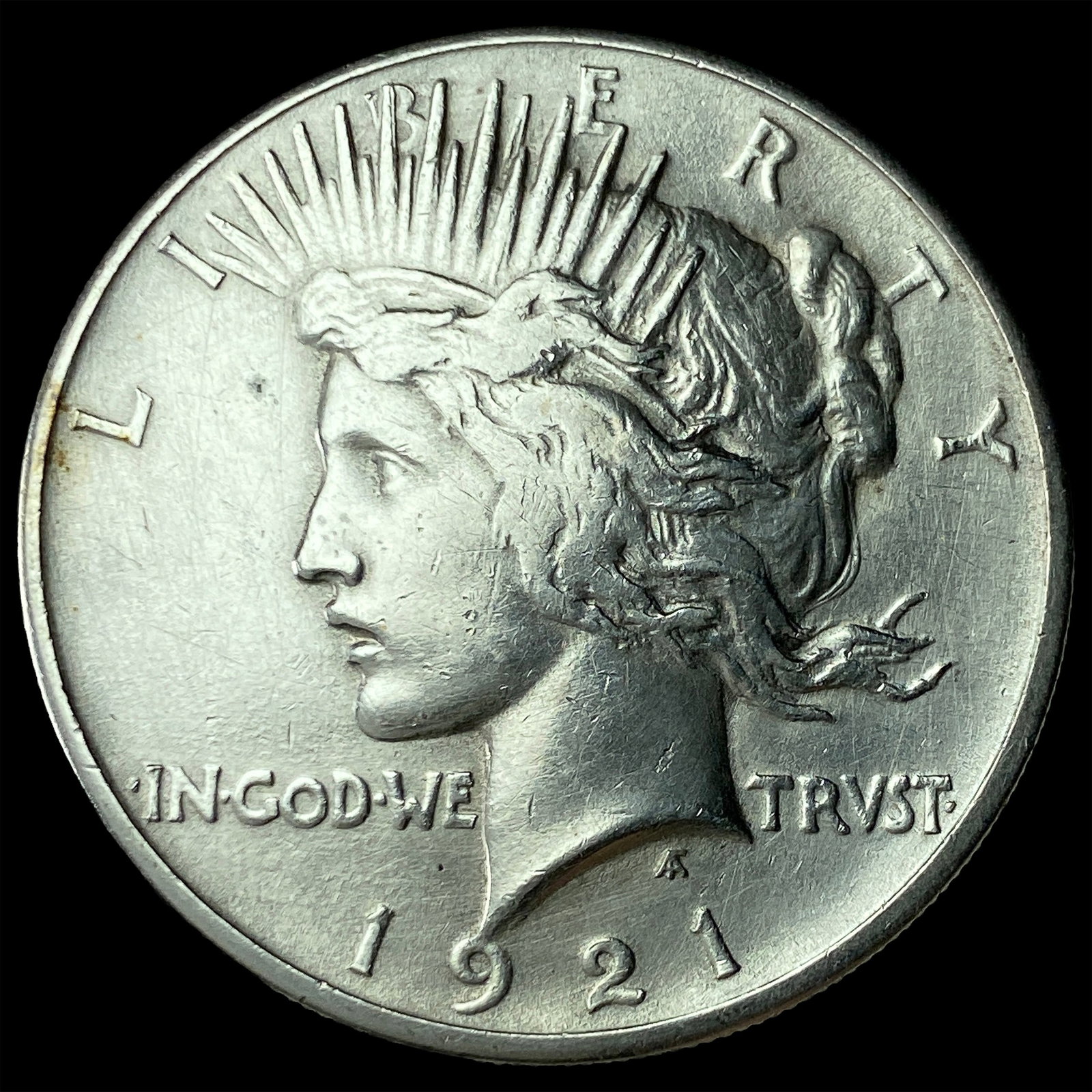 1921 Silver Peace Dollar UNCIRCULATED: 1921 Silver Peace Dollar UNCIRCULATED