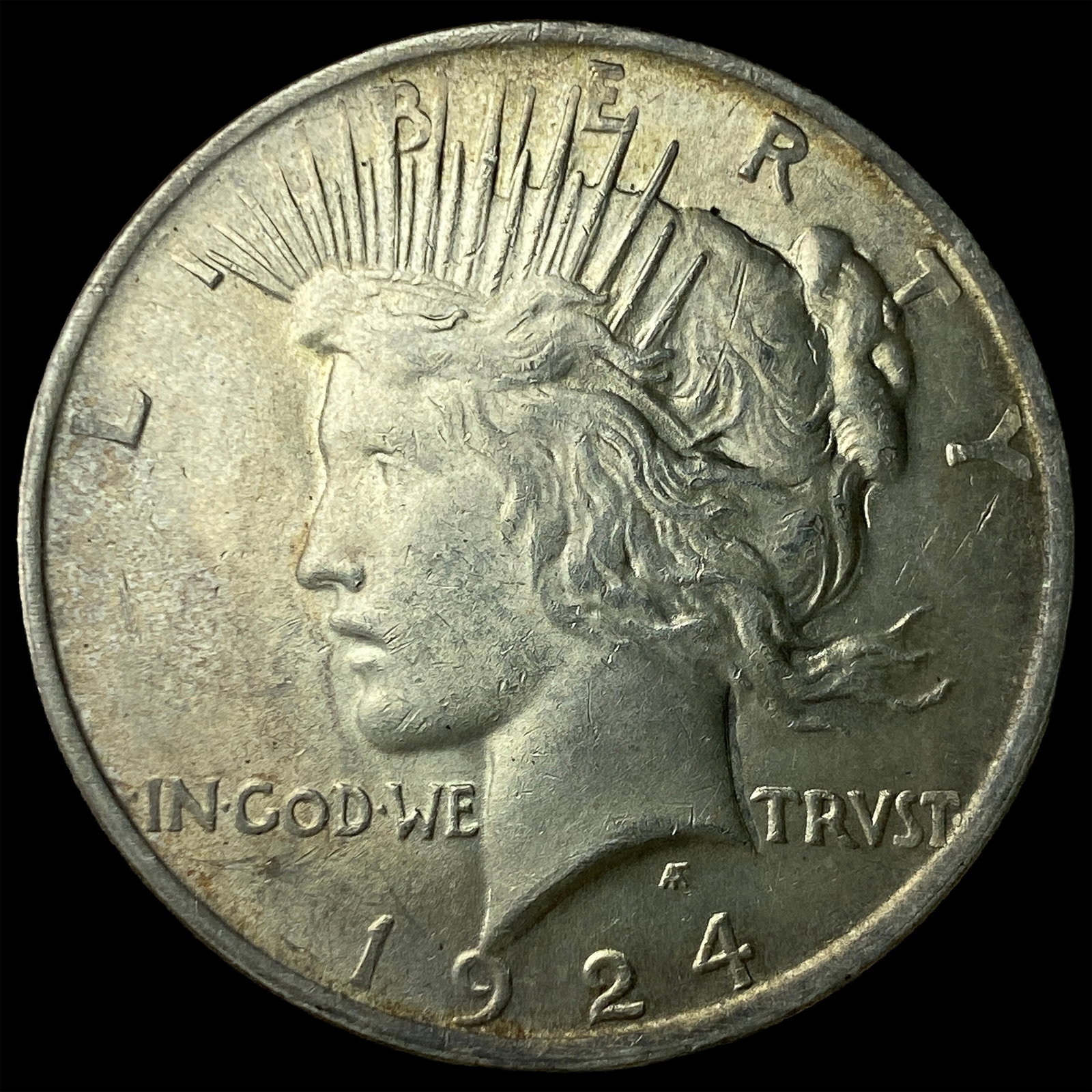 1924 Silver Peace Dollar UNCIRCULATED: 1924 Silver Peace Dollar UNCIRCULATED