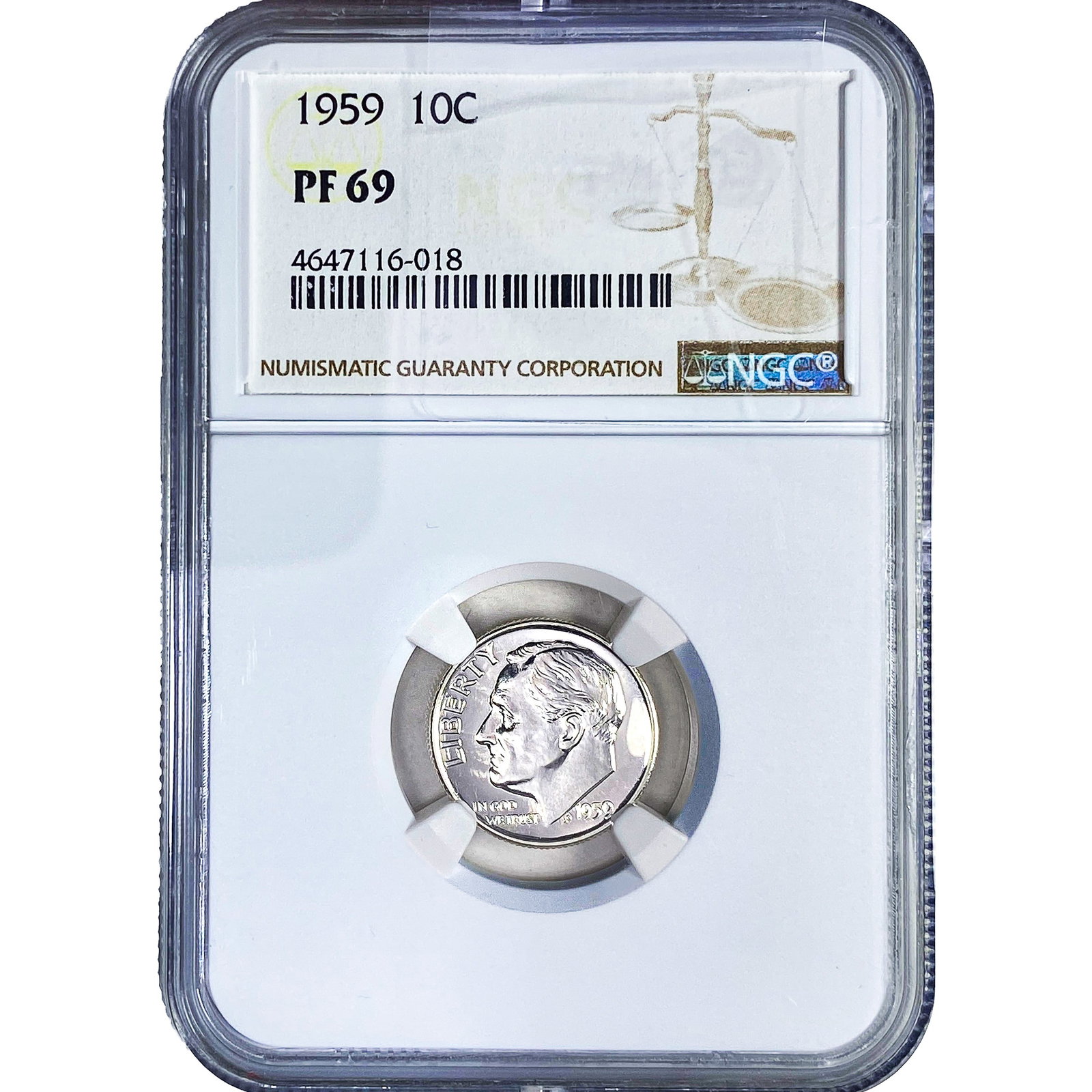1959 Roosevelt Dime NGC PF69 (1 of 2)