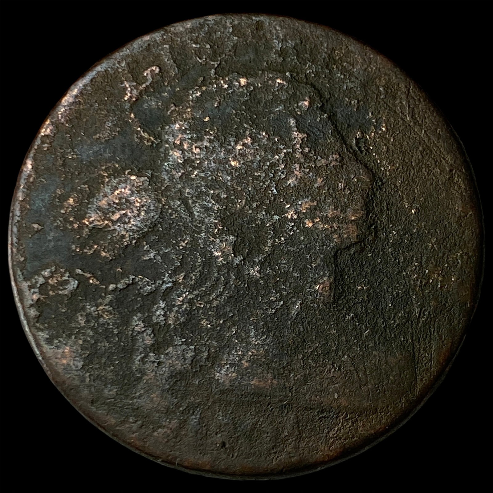 1801 Draped Bust Large Cent NICELY CIRCULATED (1 of 2)