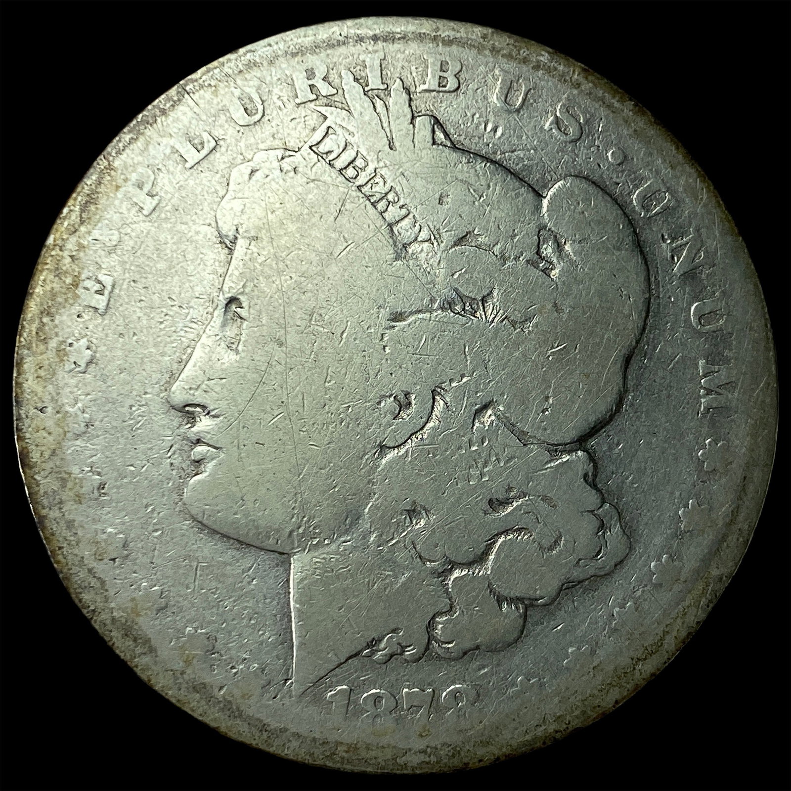 1878-CC Morgan Silver Dollar NICELY CIRCULATED: 1878-CC Morgan Silver Dollar NICELY CIRCULATED