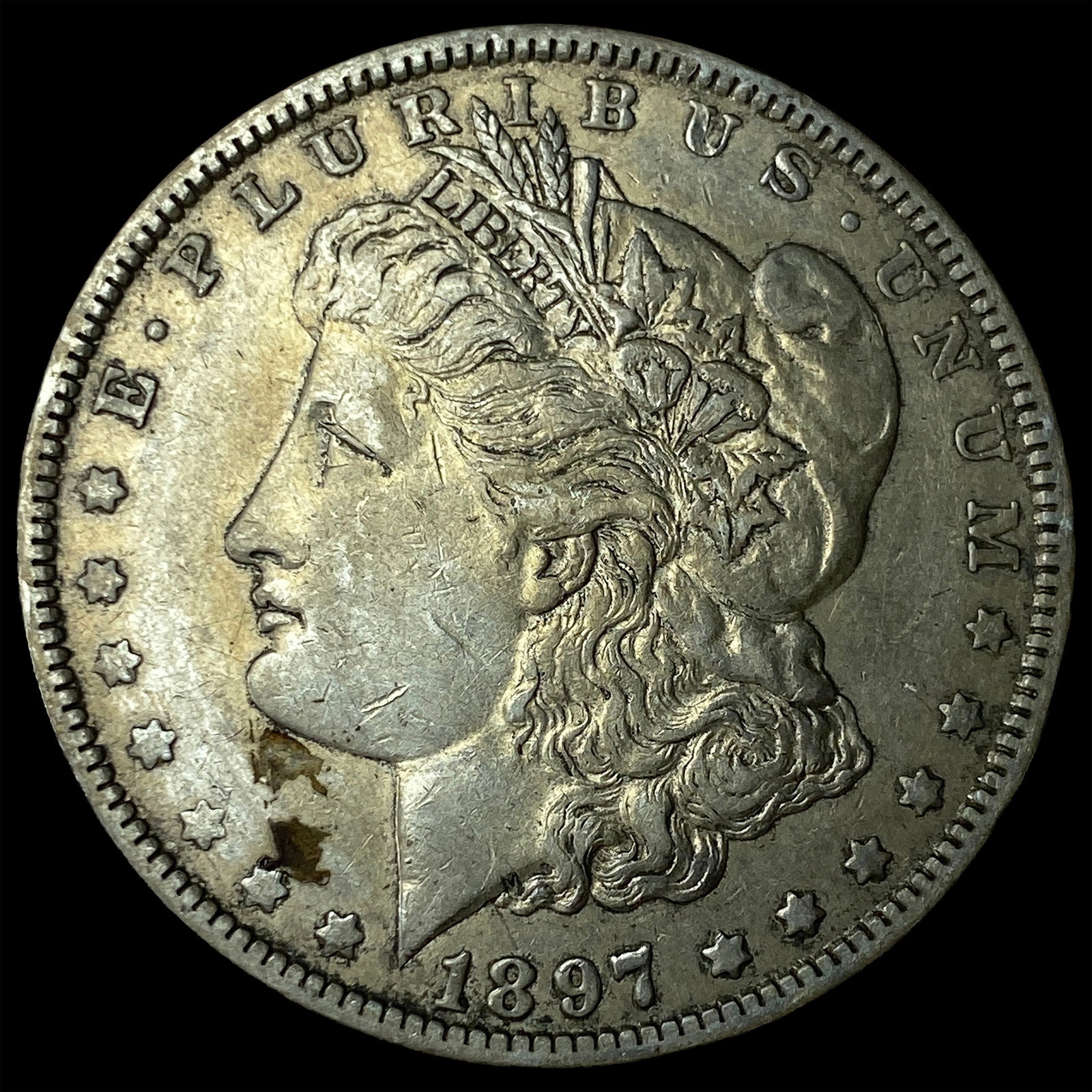 1897-O Silver Morgan Dollar CLOSELY UNCIRCULATED: 1897-O Silver Morgan Dollar CLOSELY UNCIRCULATED