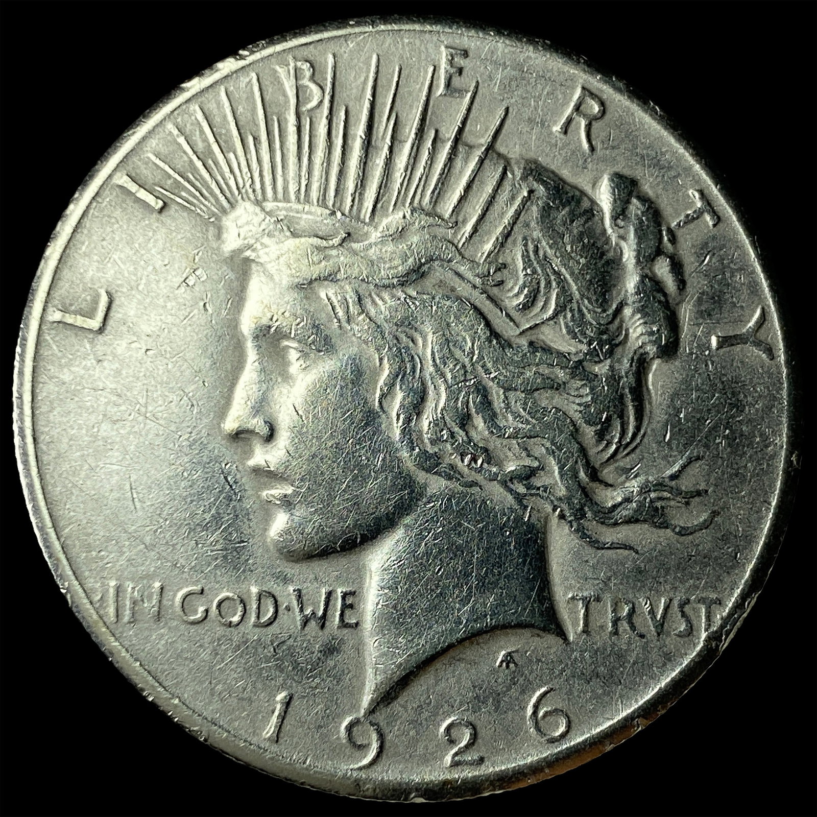 1926 Peace Silver Dollar HIGH GRADE: 1926 Peace Silver Dollar HIGH GRADE