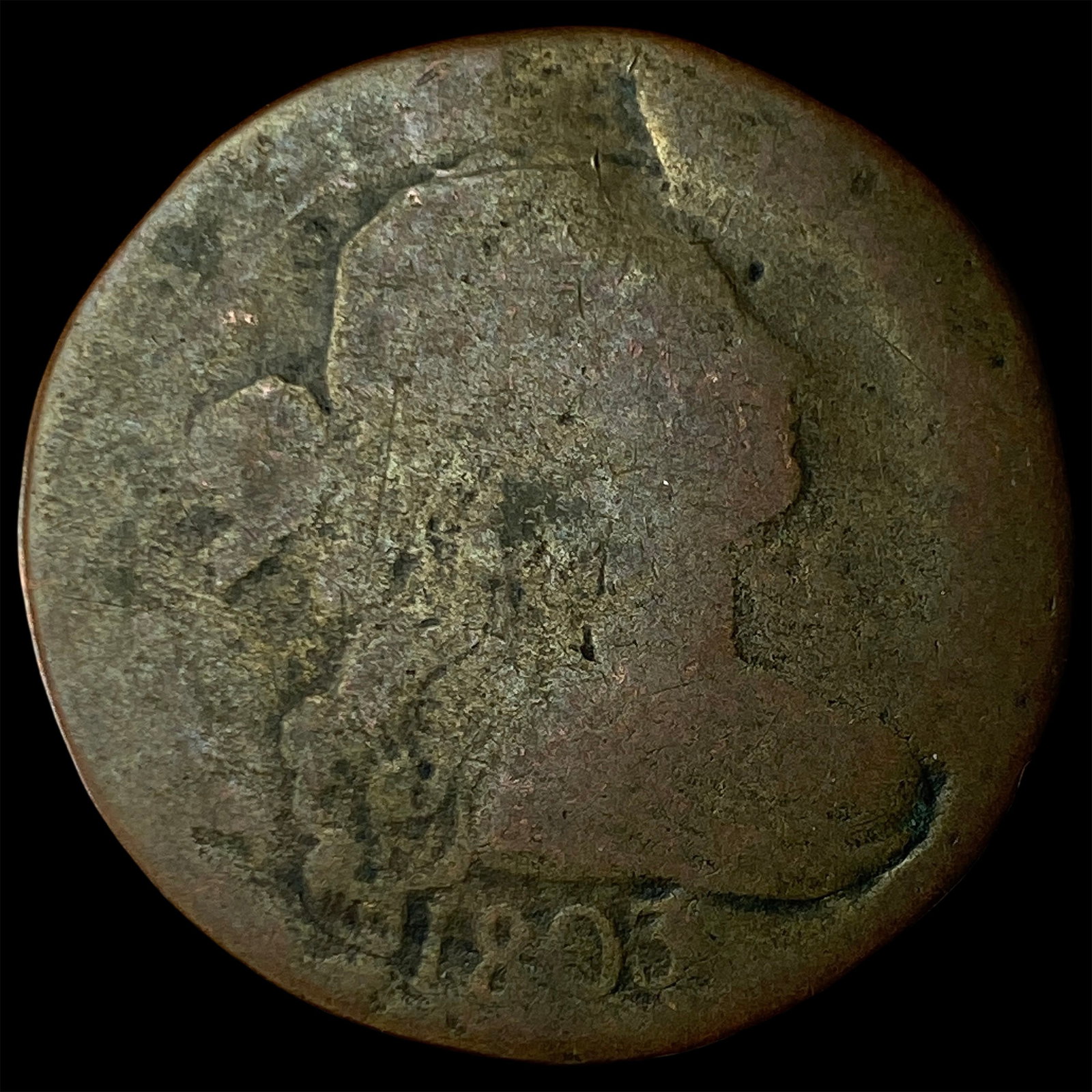 1803 Draped Bust Large Cent NICELY CIRCULATED: 1803 Draped Bust Large Cent NICELY CIRCULATED