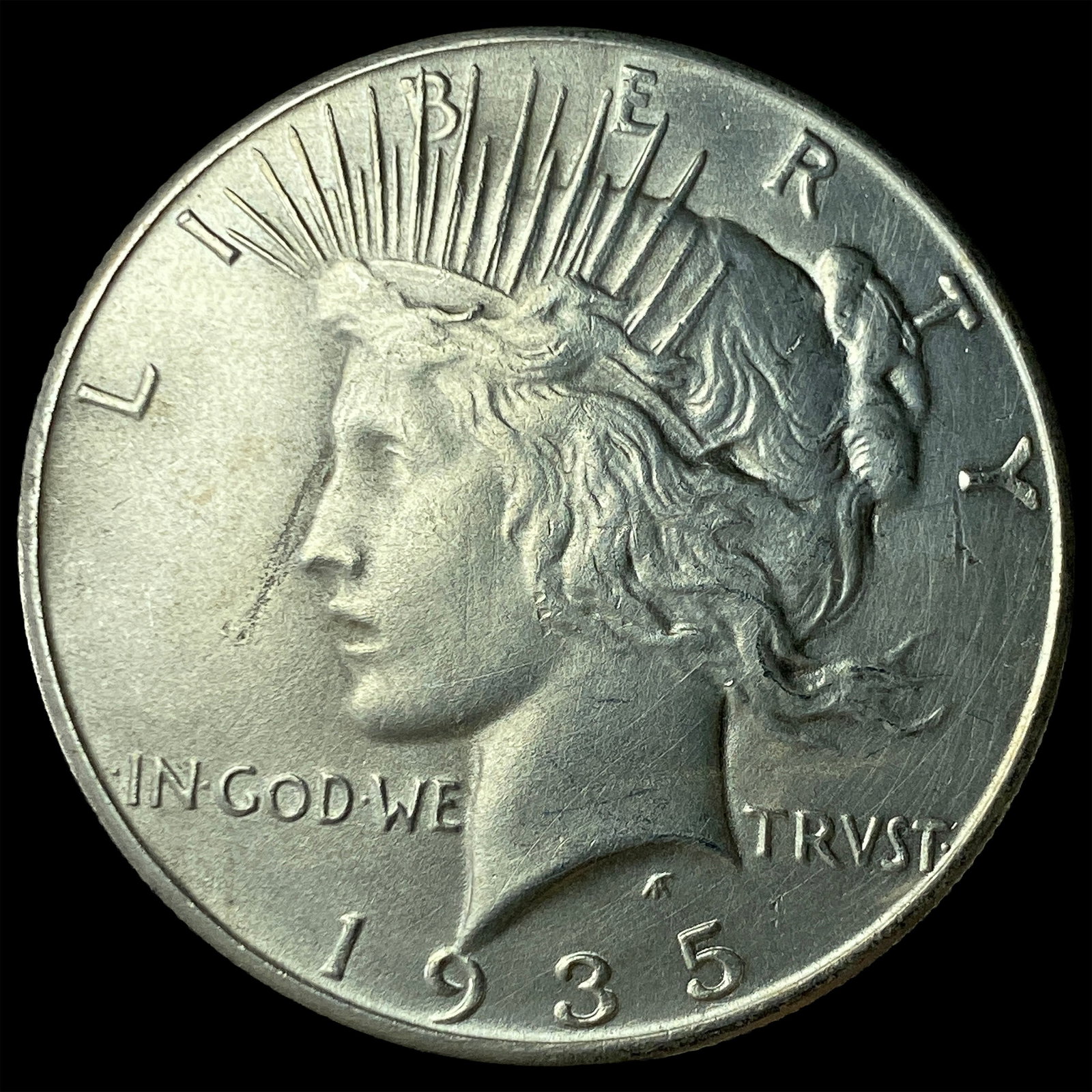 1935 Silver Peace Dollar HIGH GRADE (1 of 2)