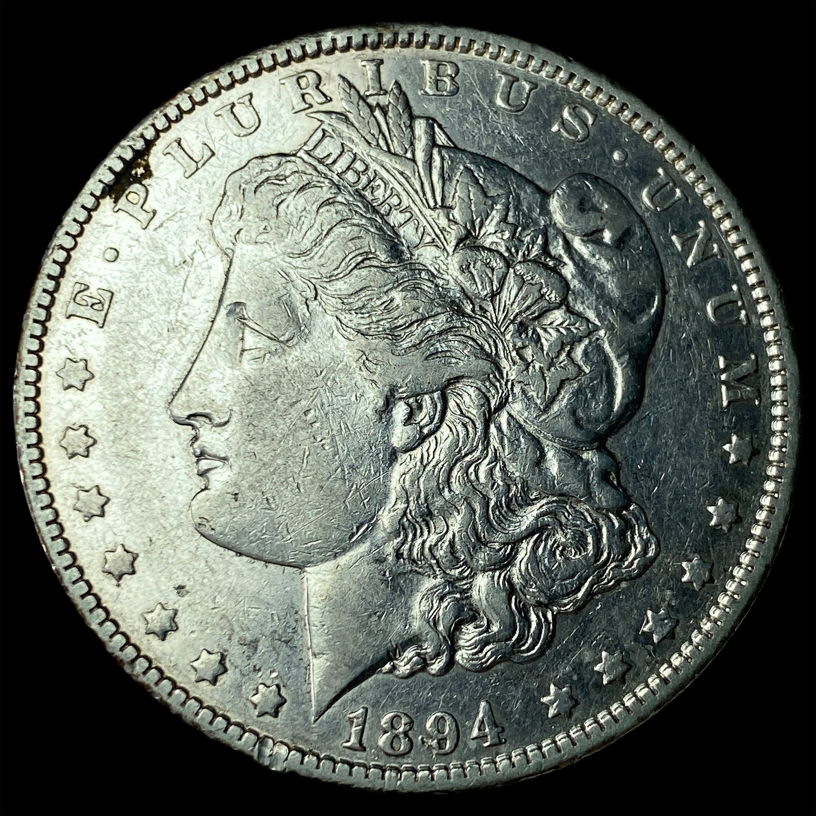 1894-O Silver Morgan Dollar CLOSELY UNCIRCULATED: 1894-O Silver Morgan Dollar CLOSELY UNCIRCULATED
