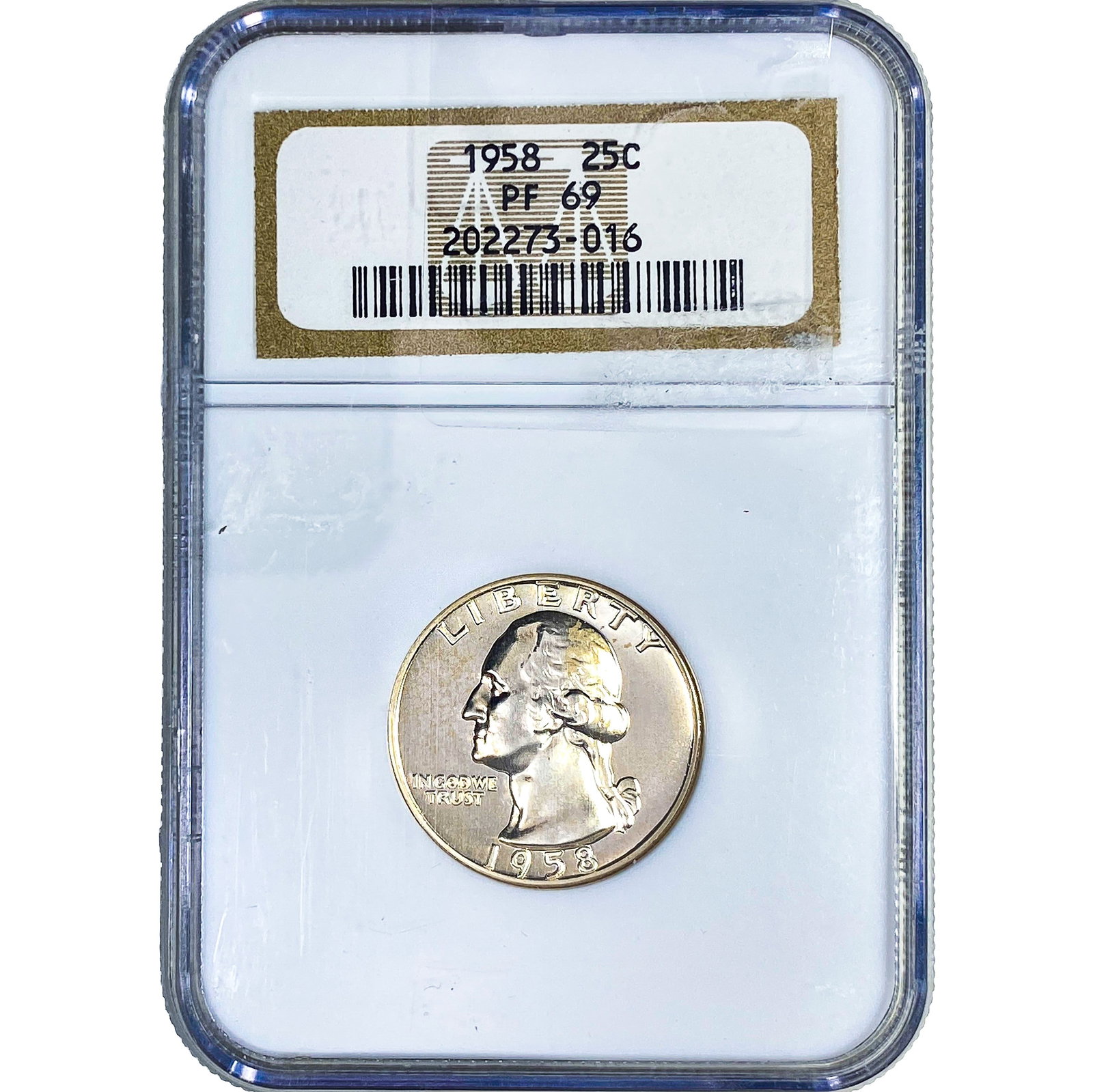 1958 Washington Silver Quarter NGC PF69 (1 of 2)
