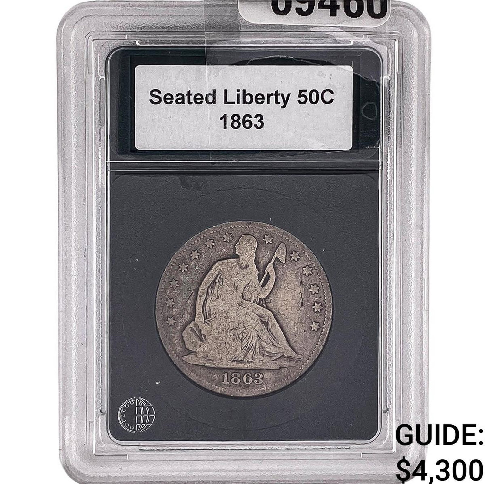 1863 Seated Liberty Half Dollar (1 of 2)