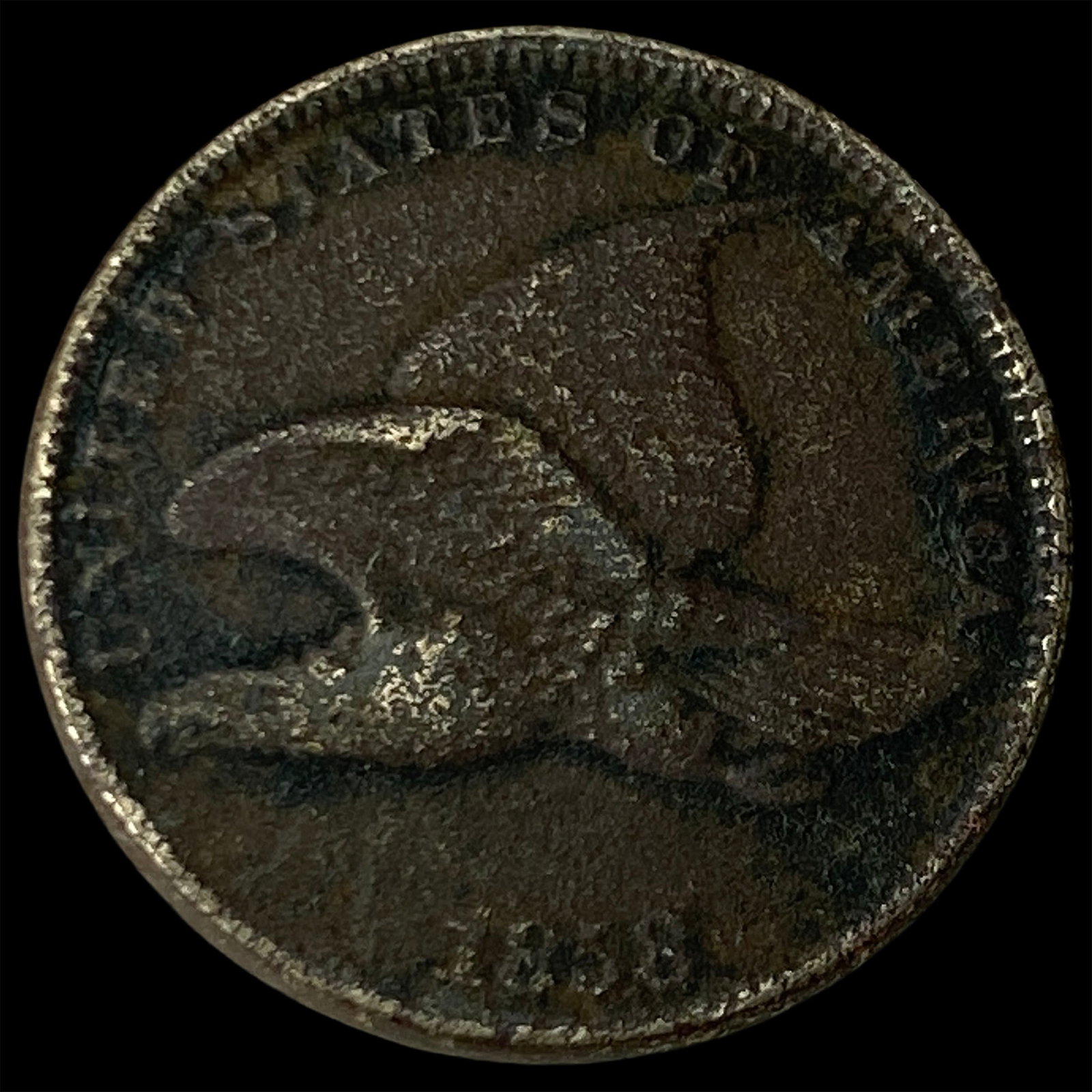 1858 Flying Eagle Cent NICELY CIRCULATED (1 of 2)