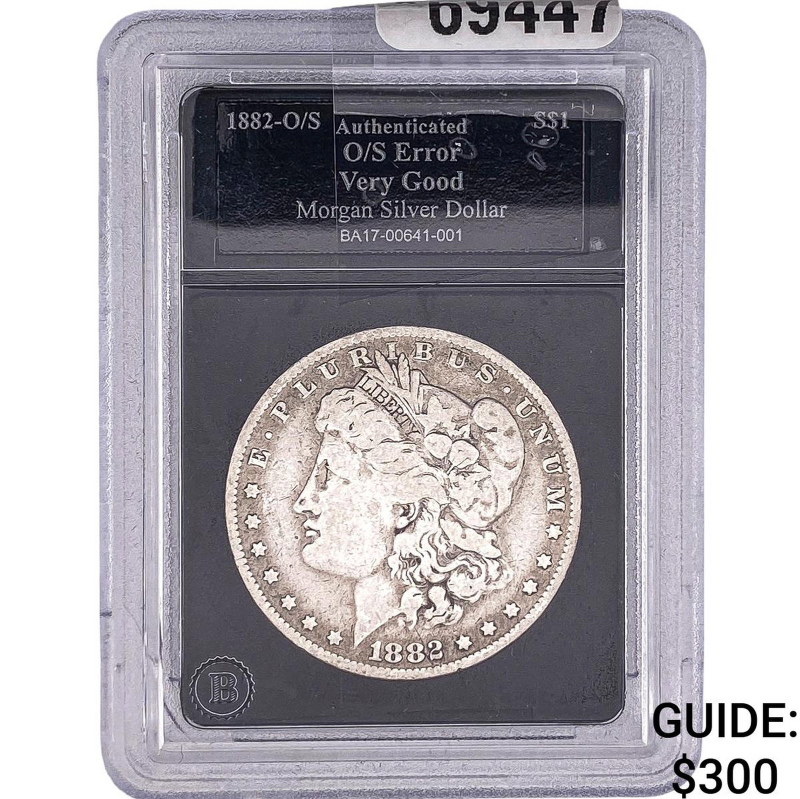 1882-O/S Morgan Silver Dollar VG (1 of 2)