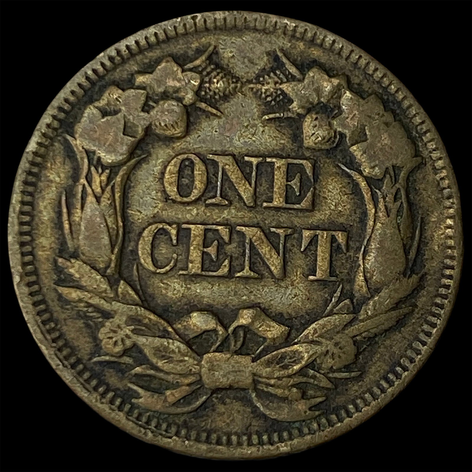 1857 Flying Eagle Cent LIGHTLY CIRCULATED - 2
