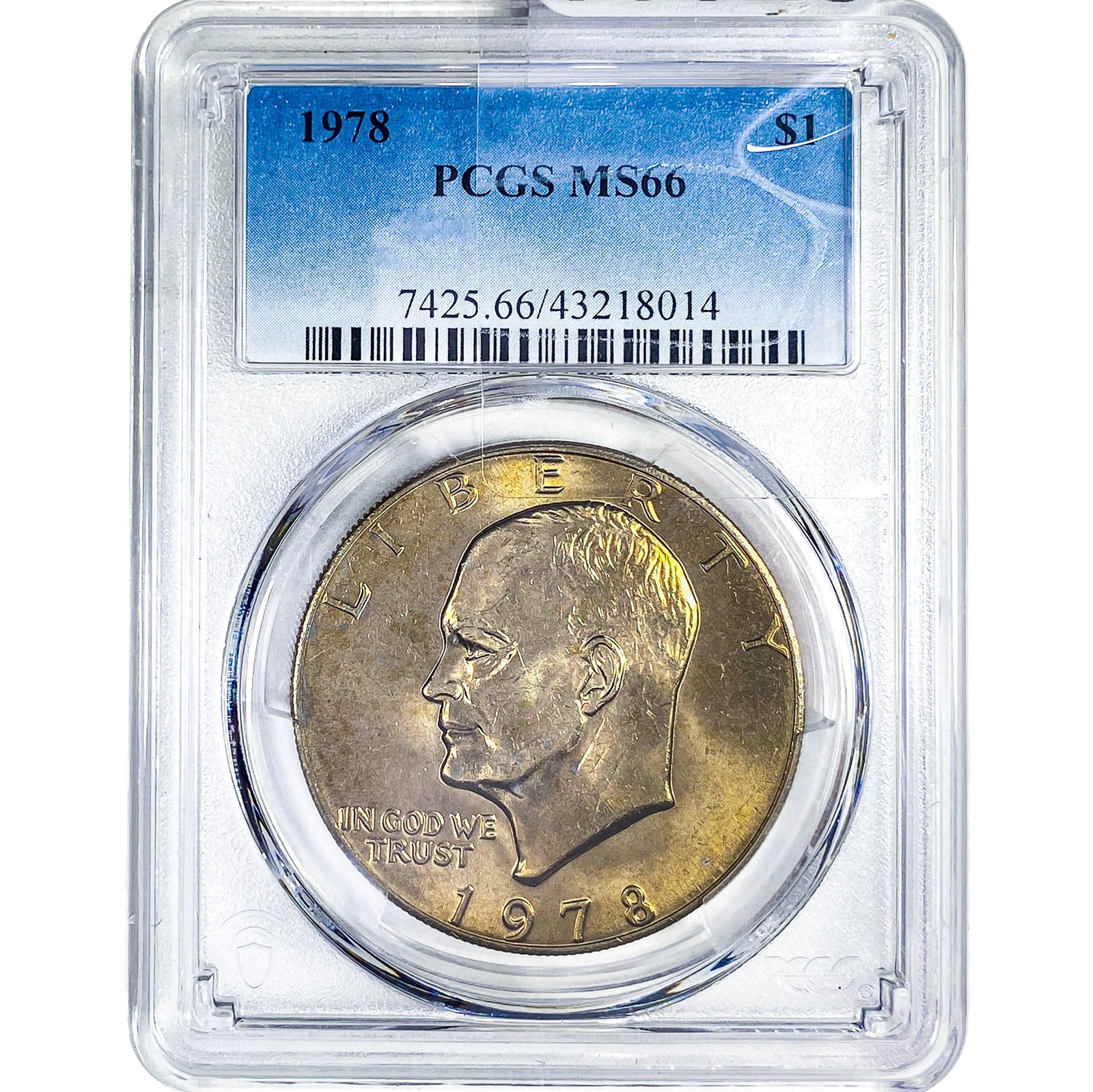 1978 Eisenhower Dollar PCGS MS66 (1 of 2)