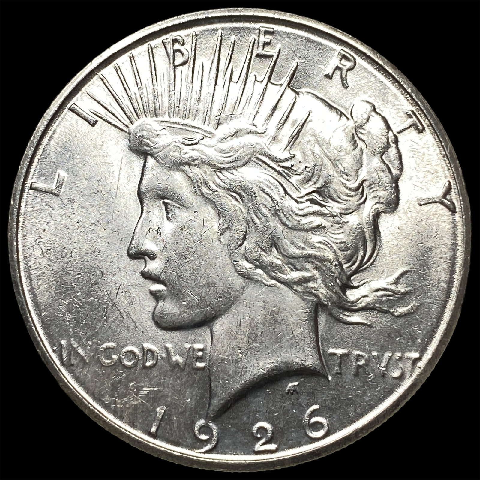 1926-S Silver Peace Dollar UNCIRCULATED: 1926-S Silver Peace Dollar UNCIRCULATED