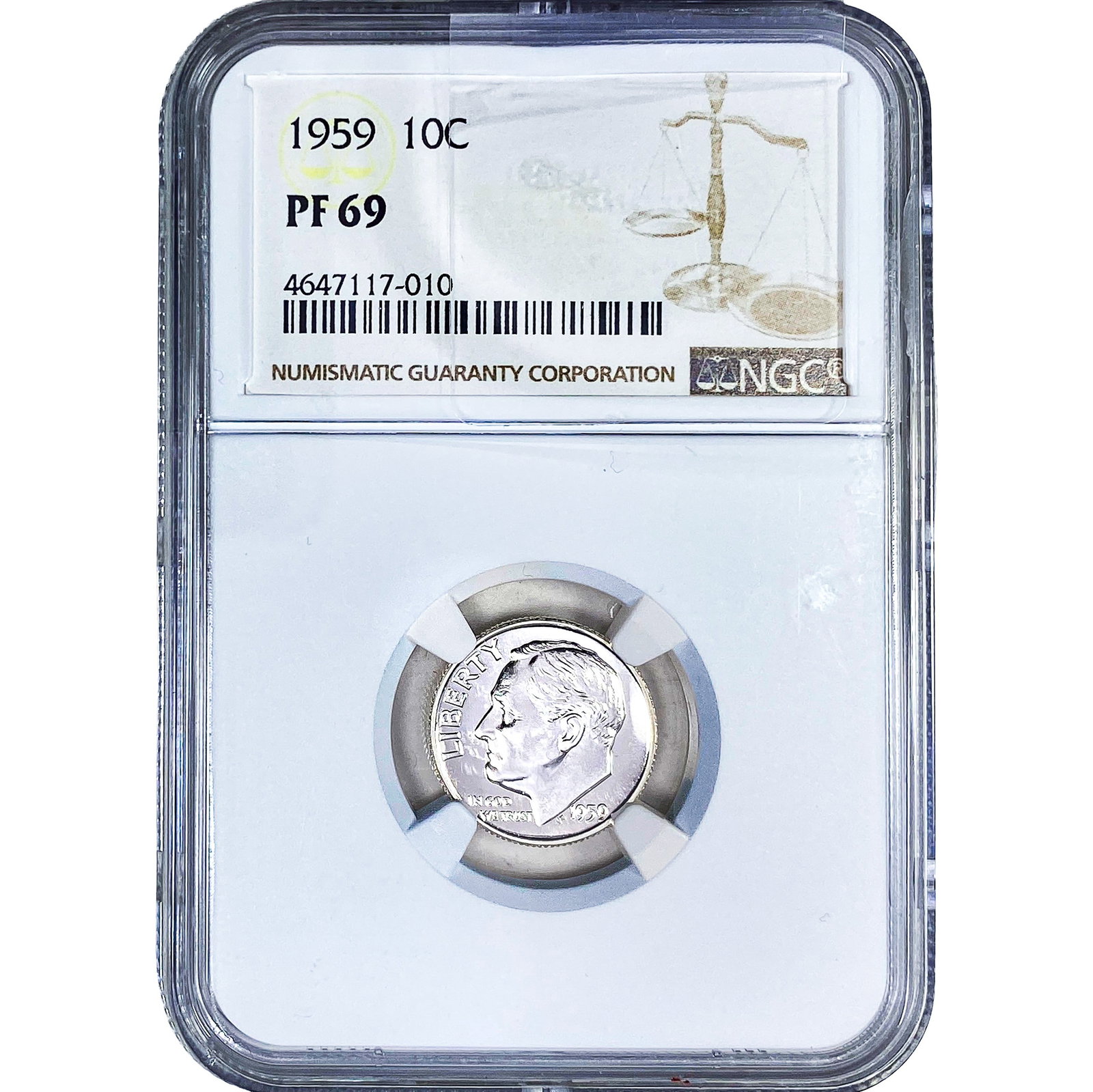 1959 Roosevelt Dime NGC PF69 (1 of 2)
