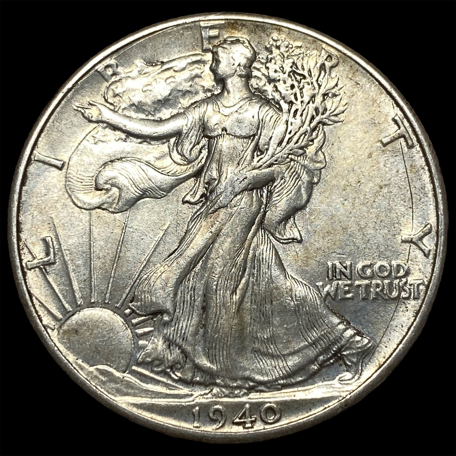 1940 Silver Half Dollar CHOICE BU (1 of 2)