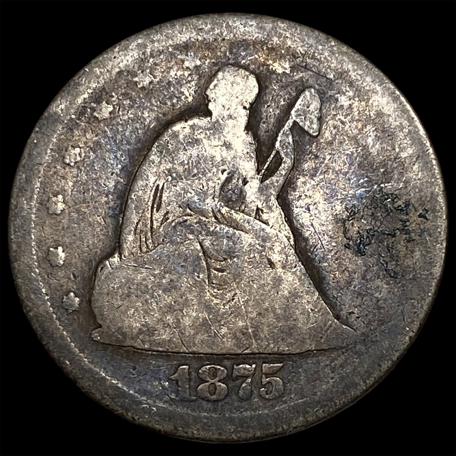 1875-S Silver Twenty Cent Piece NICELY CIRCULATED (1 of 2)