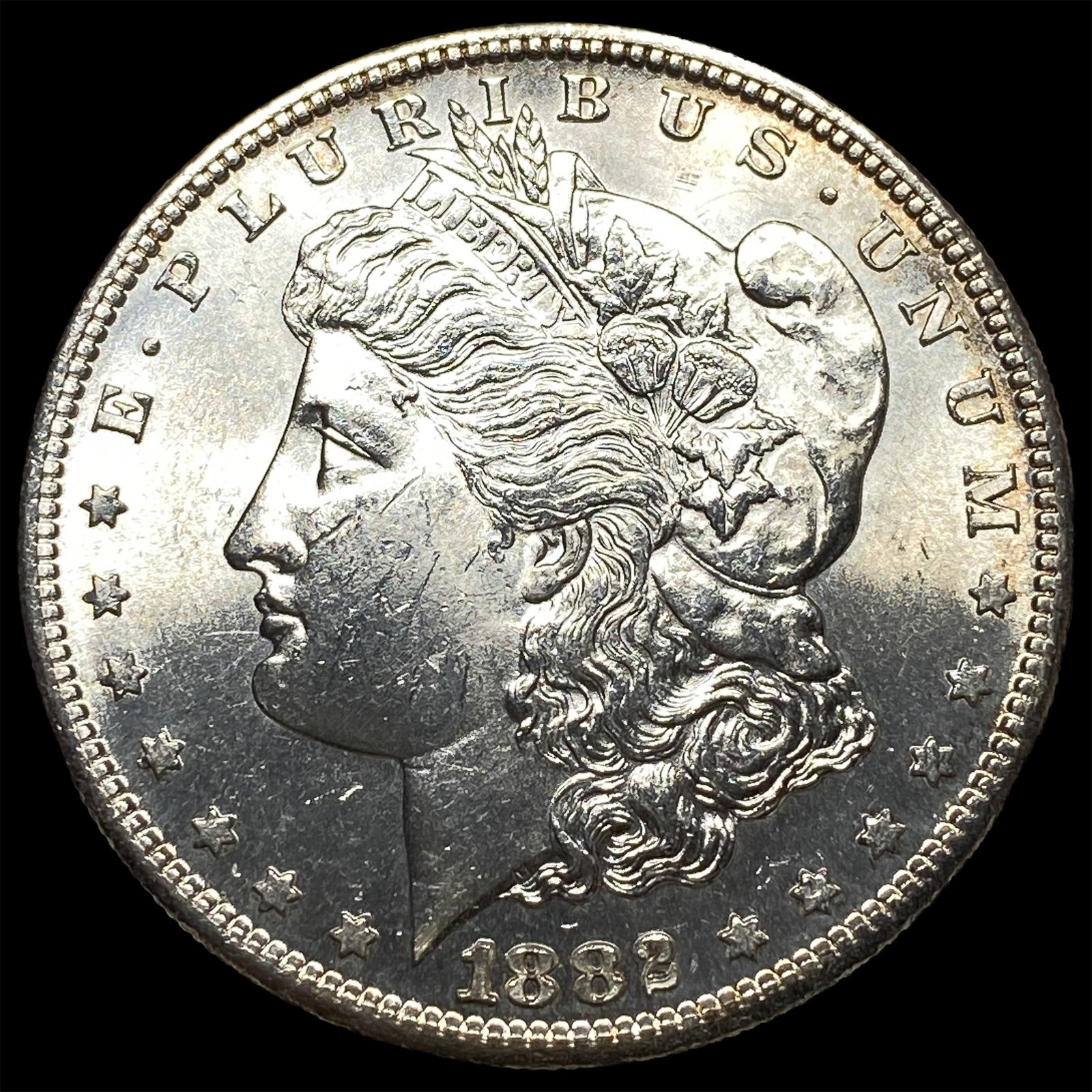 1882-S Silver Morgan Dollar GEM BU (1 of 2)