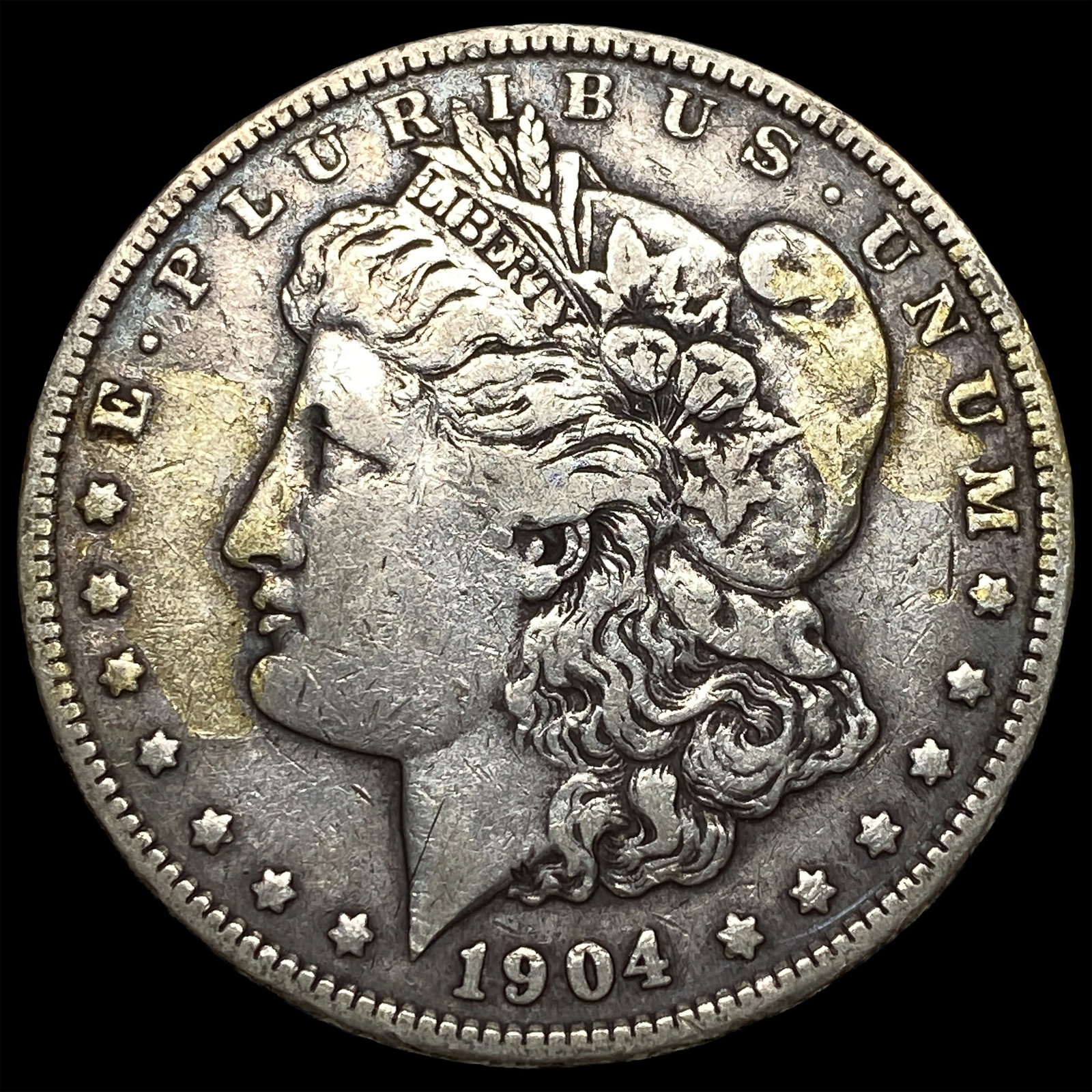 1904 Morgan Silver Dollar LIGHTLY CIRCULATED: 1904 Morgan Silver Dollar LIGHTLY CIRCULATED