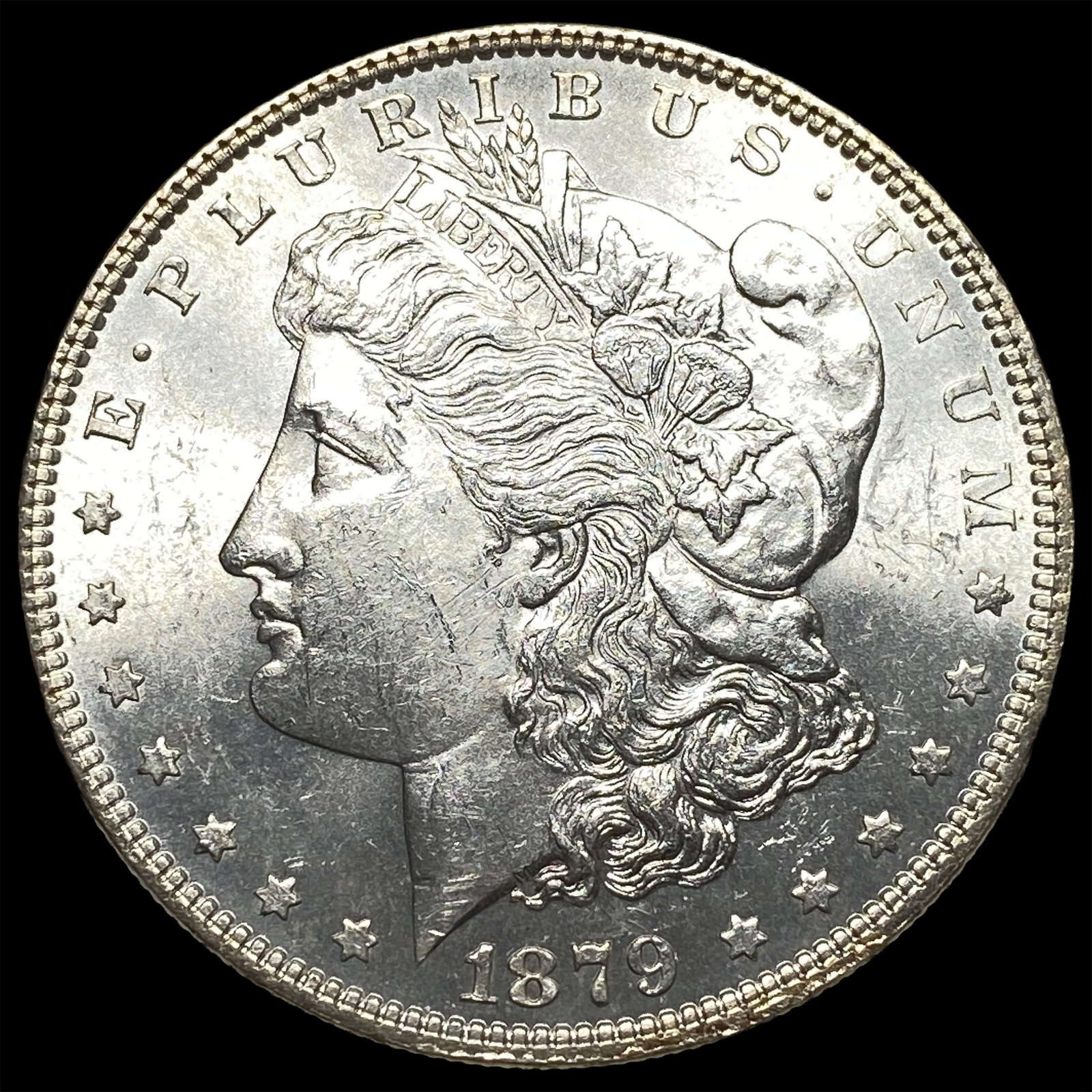 1879-S Silver Morgan Dollar CHOICE BU: 1879-S Silver Morgan Dollar CHOICE BU