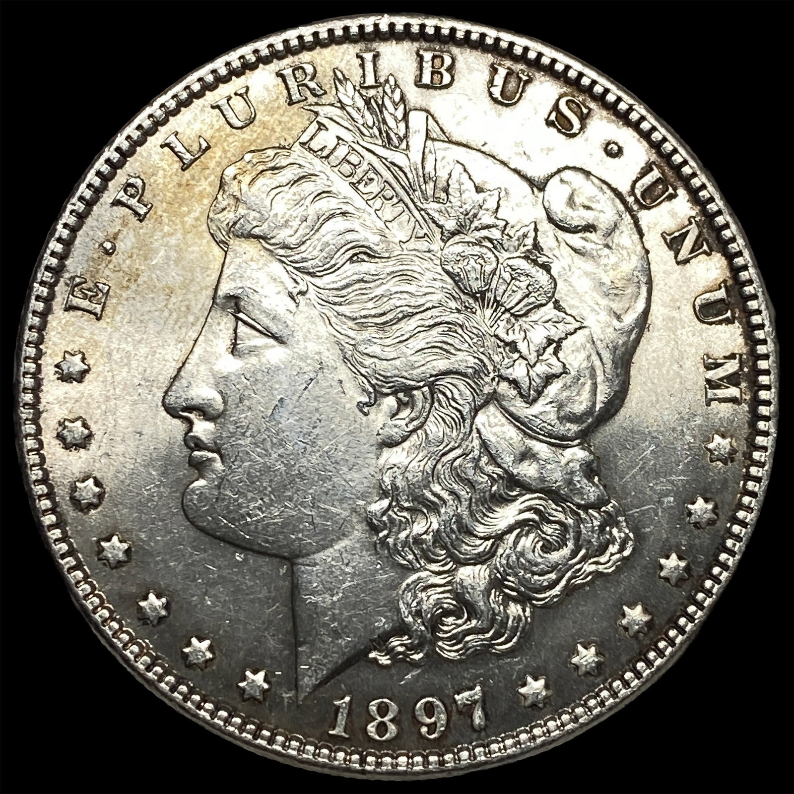 1897 Morgan Silver Dollar CHOICE BU (1 of 2)