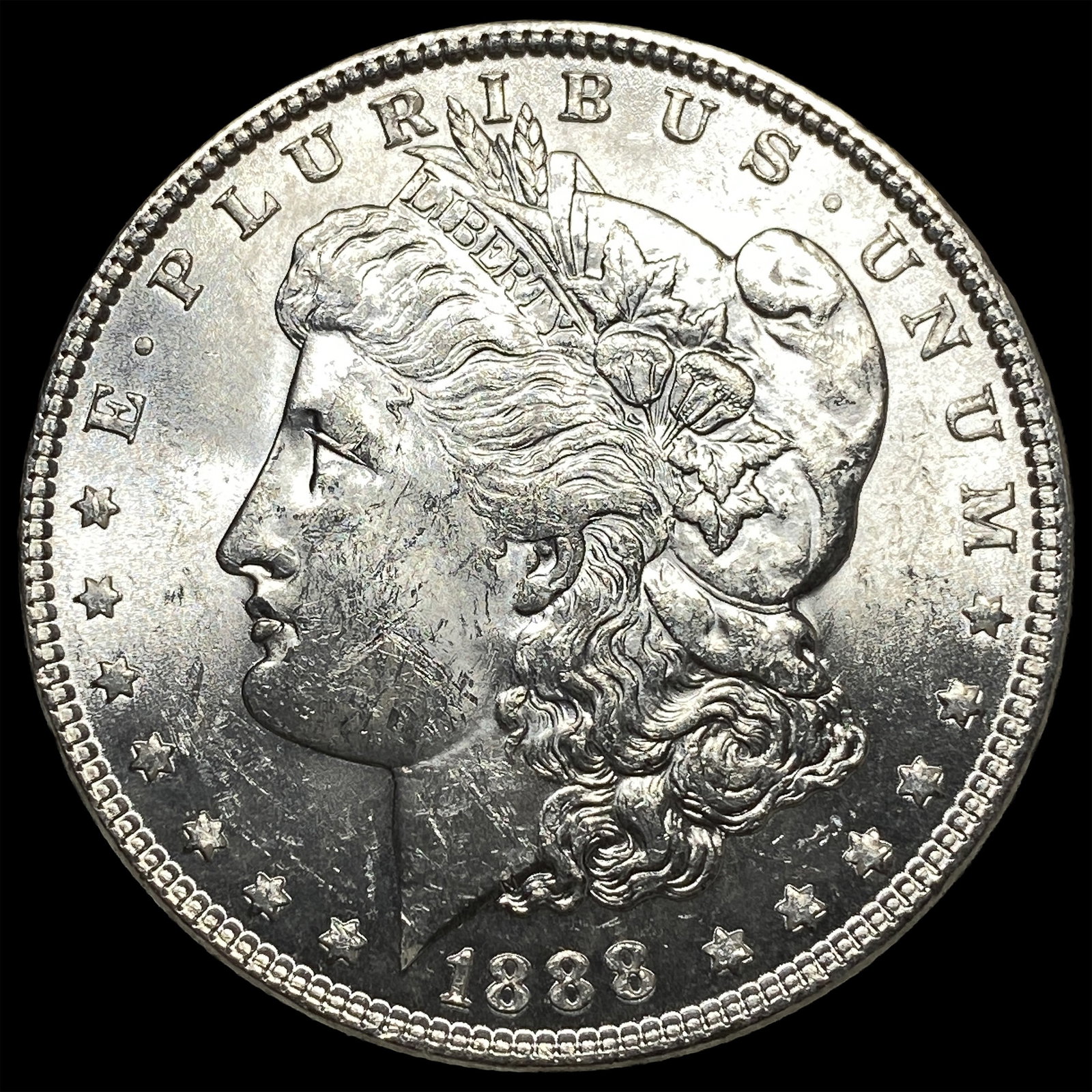 1888-O Silver Morgan Dollar CHOICE BU: 1888-O Silver Morgan Dollar CHOICE BU