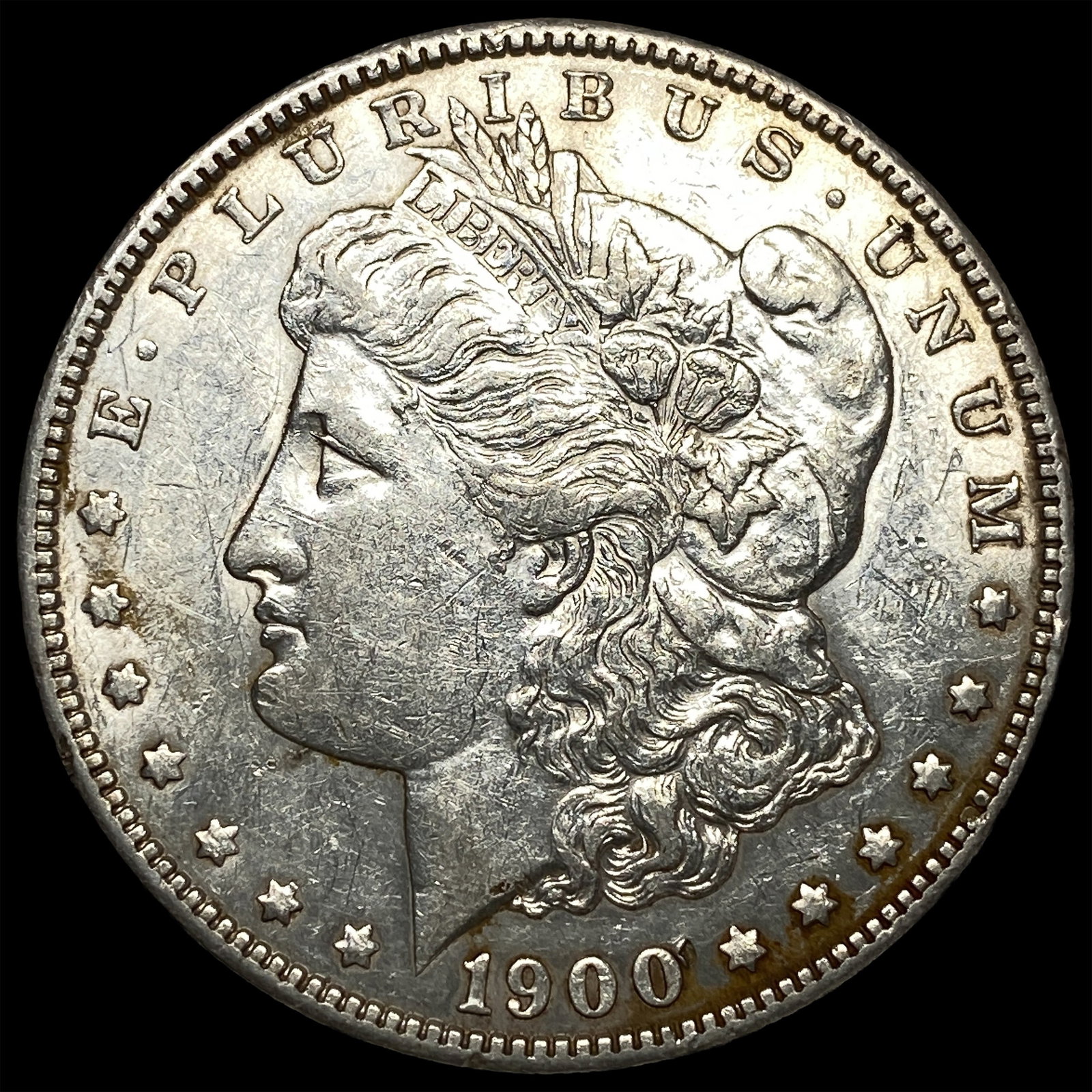 1900 Morgan Silver Dollar CLOSELY UNCIRCULATED: 1900 Morgan Silver Dollar CLOSELY UNCIRCULATED