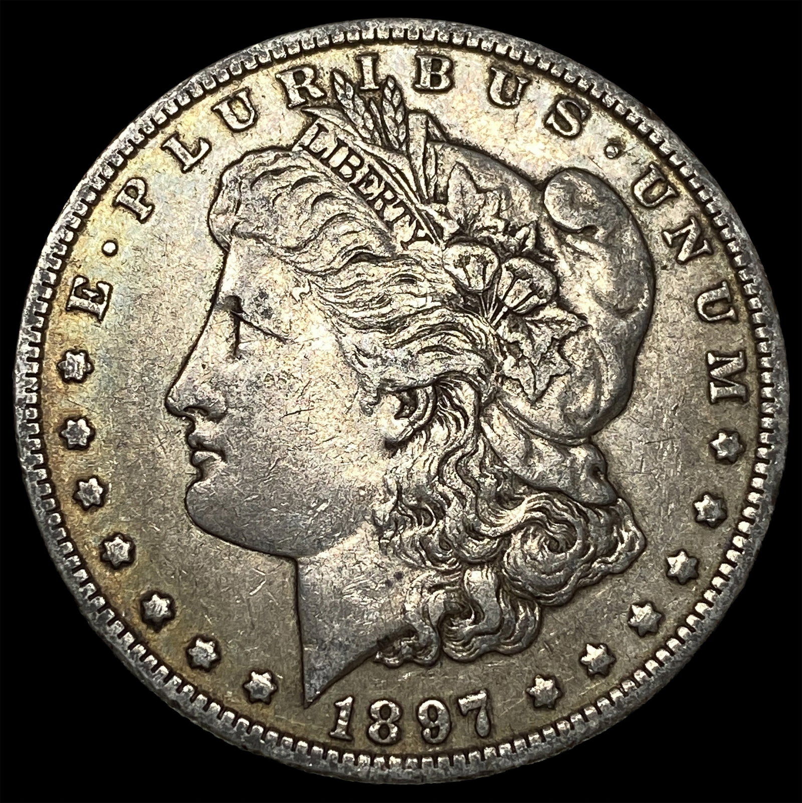 1897-O Silver Morgan Dollar CLOSELY UNCIRCULATED: 1897-O Silver Morgan Dollar CLOSELY UNCIRCULATED