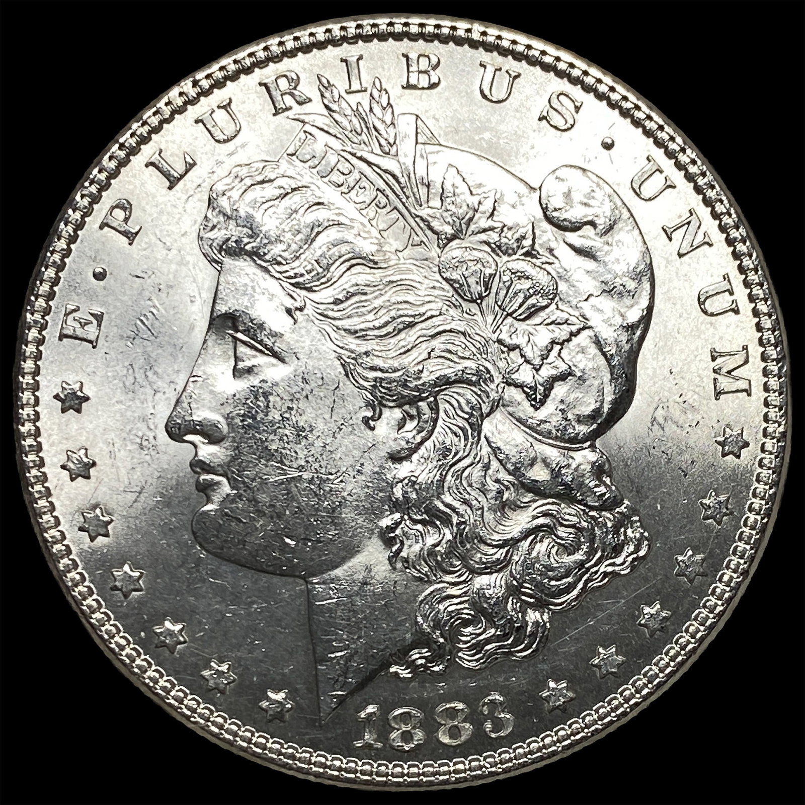 1883 Morgan Silver Dollar CHOICE BU (1 of 2)