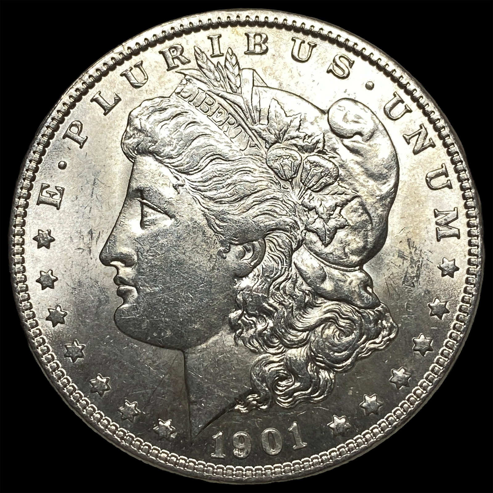 1901-O Silver Morgan Dollar UNCIRCULATED: 1901-O Silver Morgan Dollar UNCIRCULATED