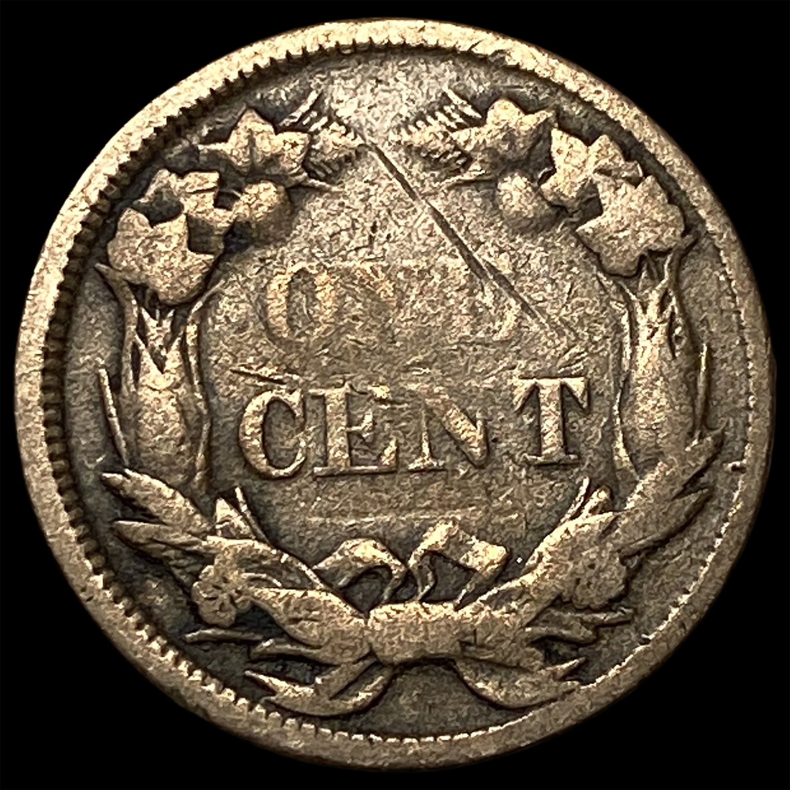 1858 Flying Eagle Cent LIGHTLY CIRCULATED - 2