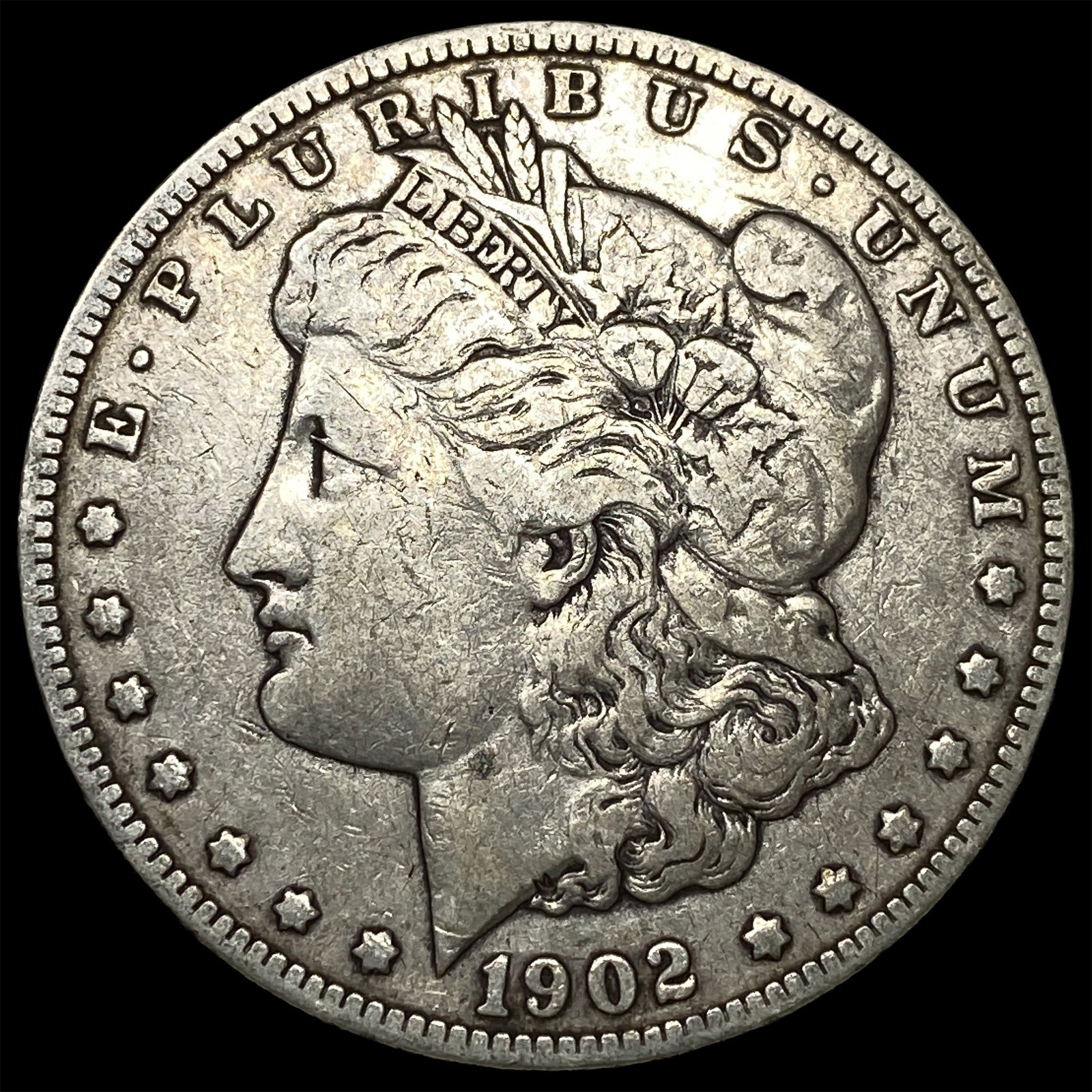 1902 Morgan Silver Dollar LIGHTLY CIRCULATED: 1902 Morgan Silver Dollar LIGHTLY CIRCULATED