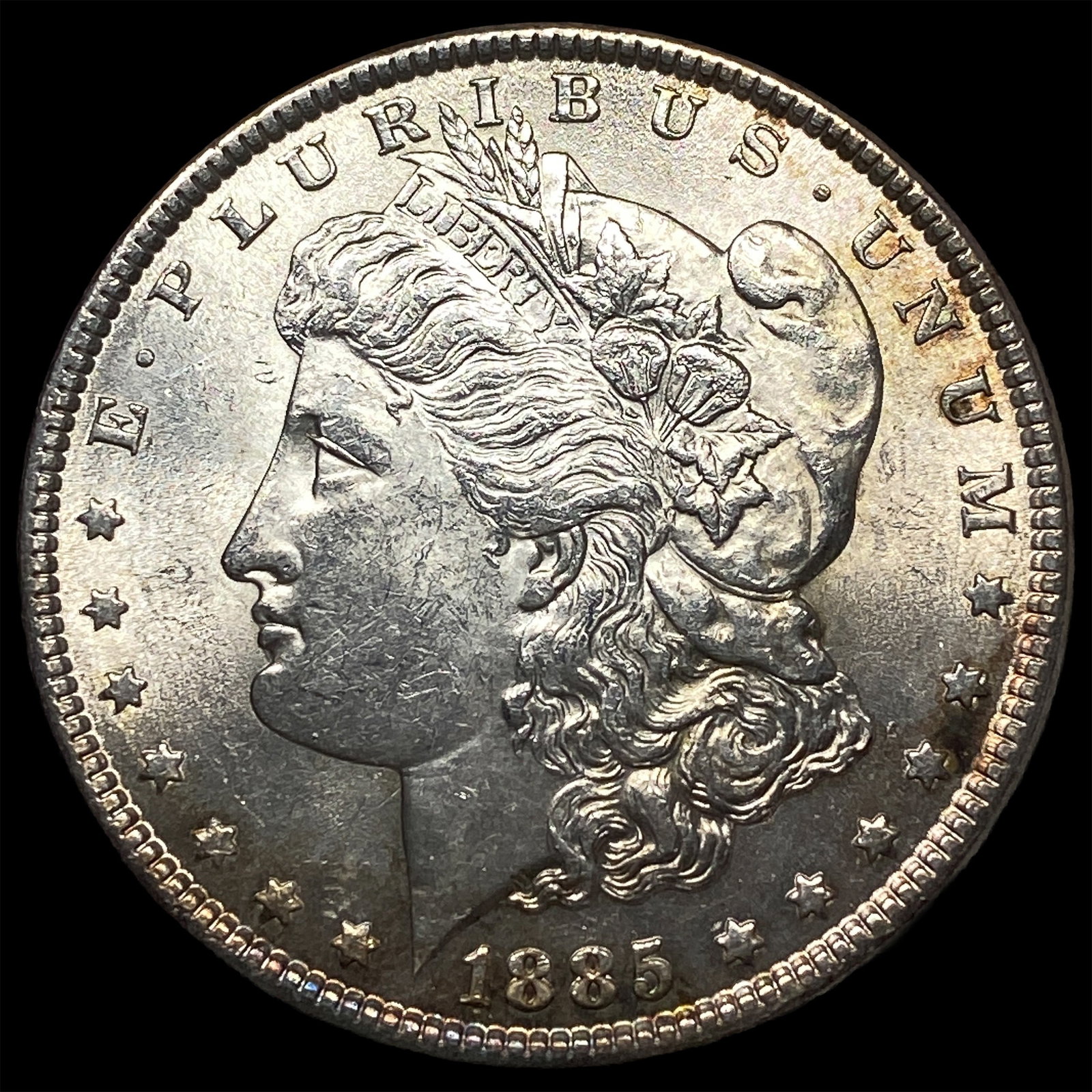 1885 Silver Morgan Dollar CHOICE BU: 1885 Silver Morgan Dollar CHOICE BU