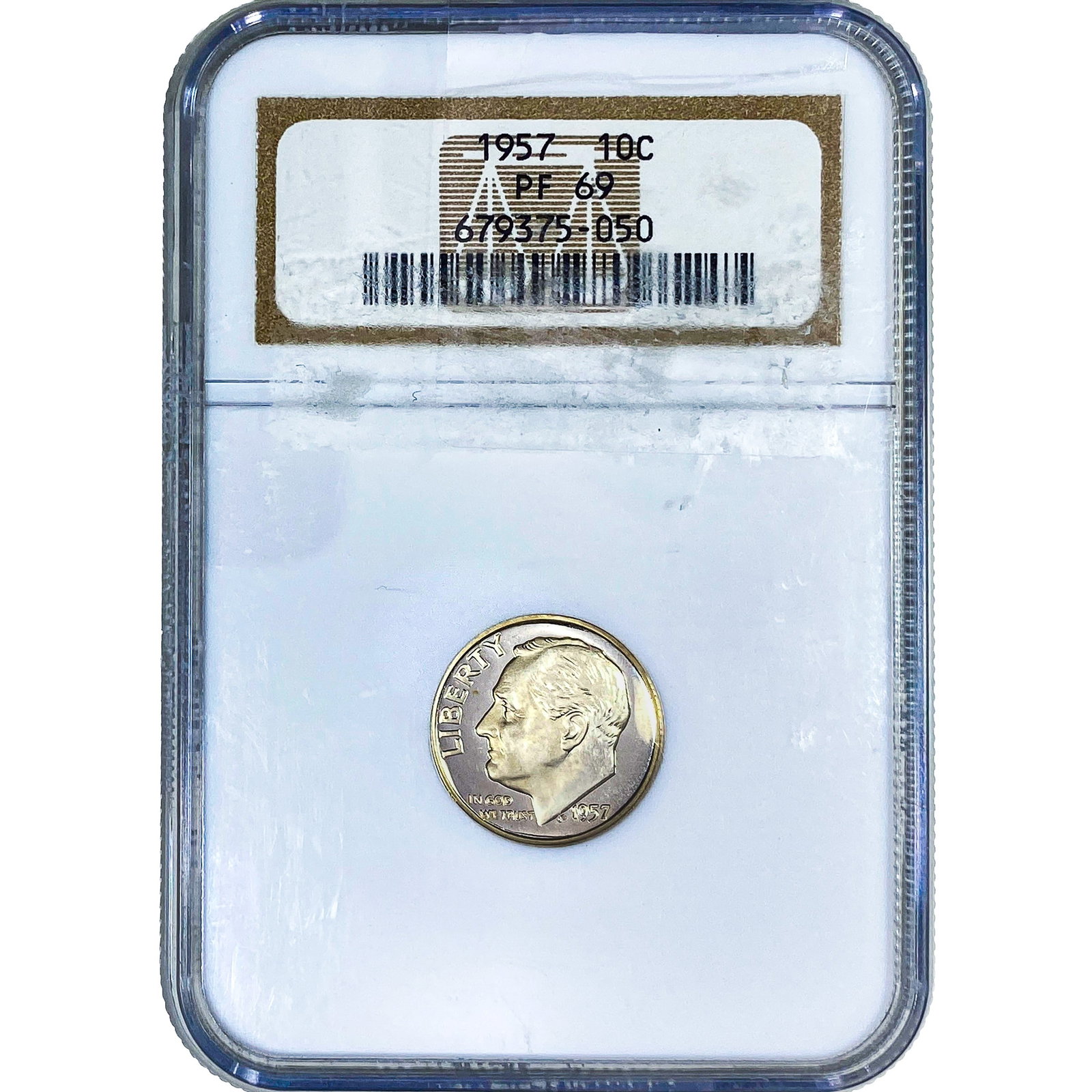 1957 Roosevelt Dime NGC PF69 (1 of 2)
