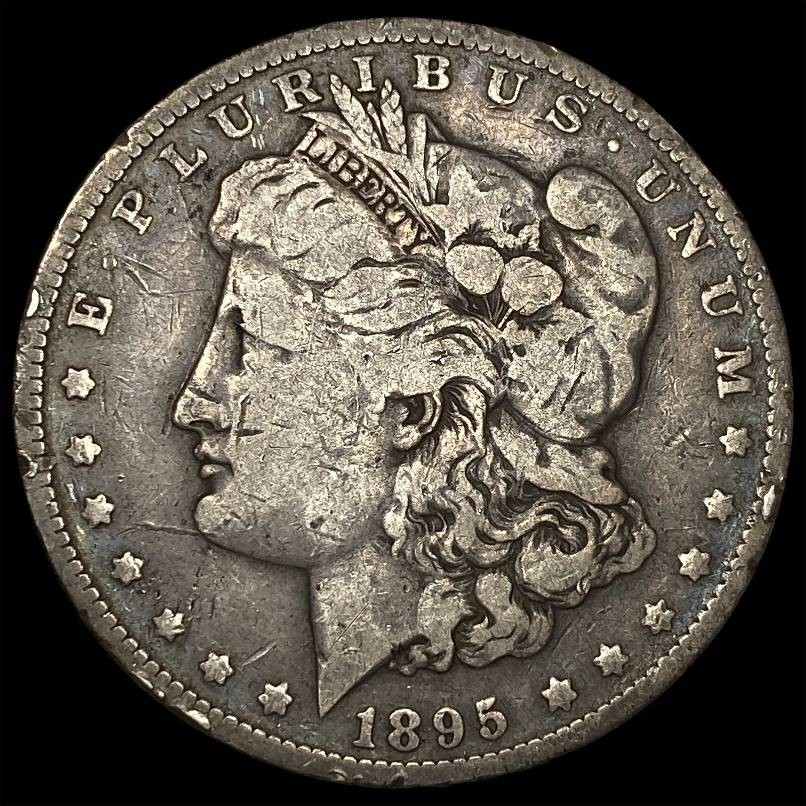 1895-O Silver Morgan Dollar LIGHTLY CIRCULATED: 1895-O Silver Morgan Dollar LIGHTLY CIRCULATED
