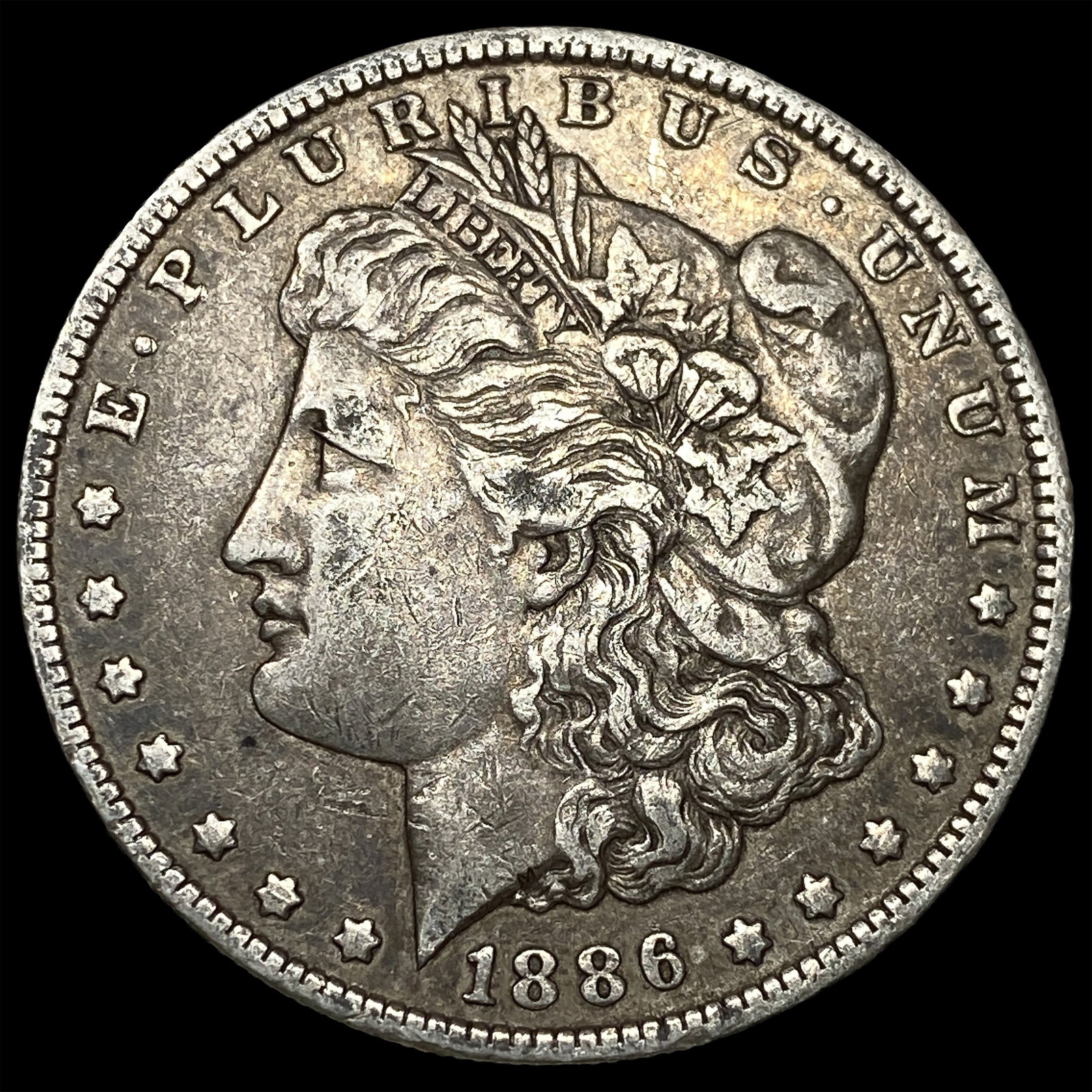 1886-O Silver Morgan Dollar NEARLY UNCIRCULATED: 1886-O Silver Morgan Dollar NEARLY UNCIRCULATED