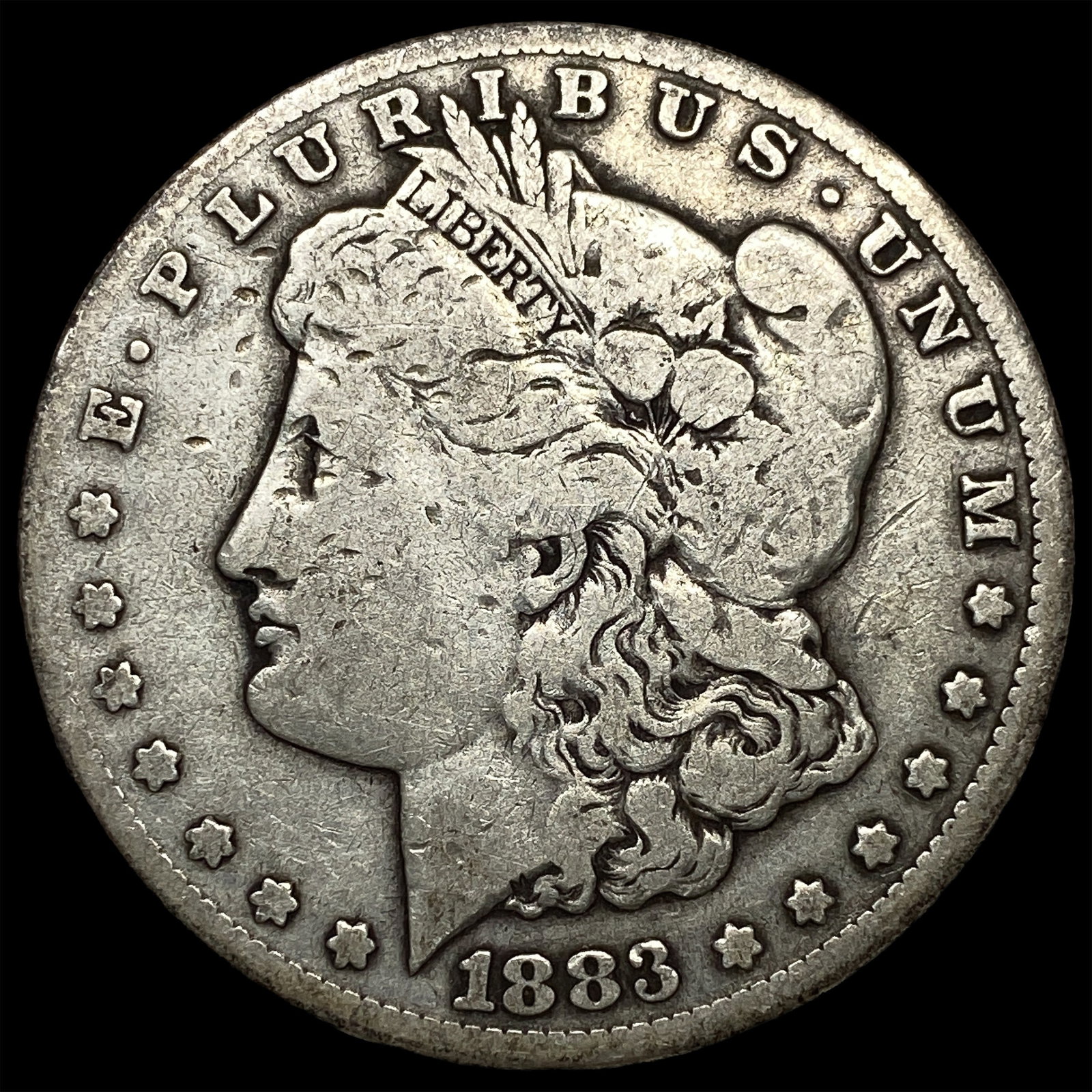 1883-CC Silver Morgan Dollar NICELY CIRCULATED (1 of 2)