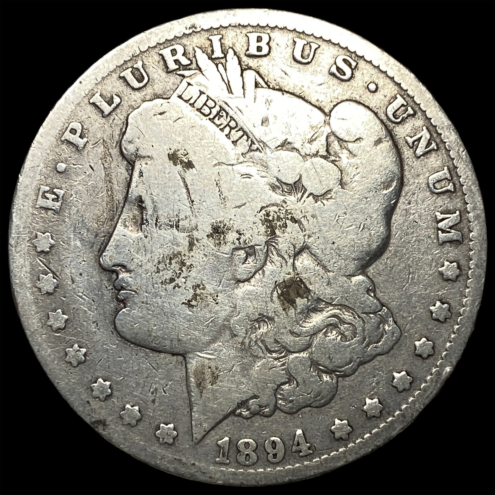 1894-O Silver Morgan Dollar GEM BU (1 of 2)