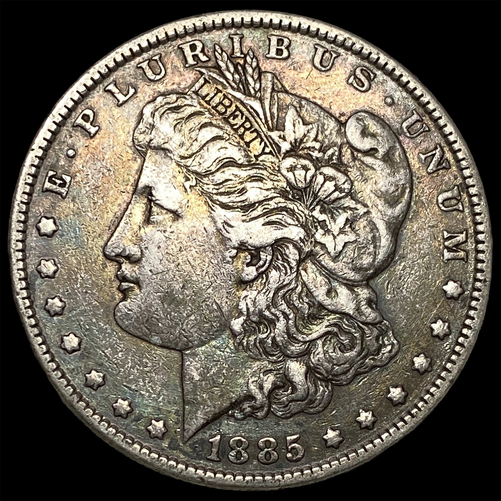 1885 Silver Morgan Dollar LIGHTLY CIRCULATED: 1885 Silver Morgan Dollar LIGHTLY CIRCULATED