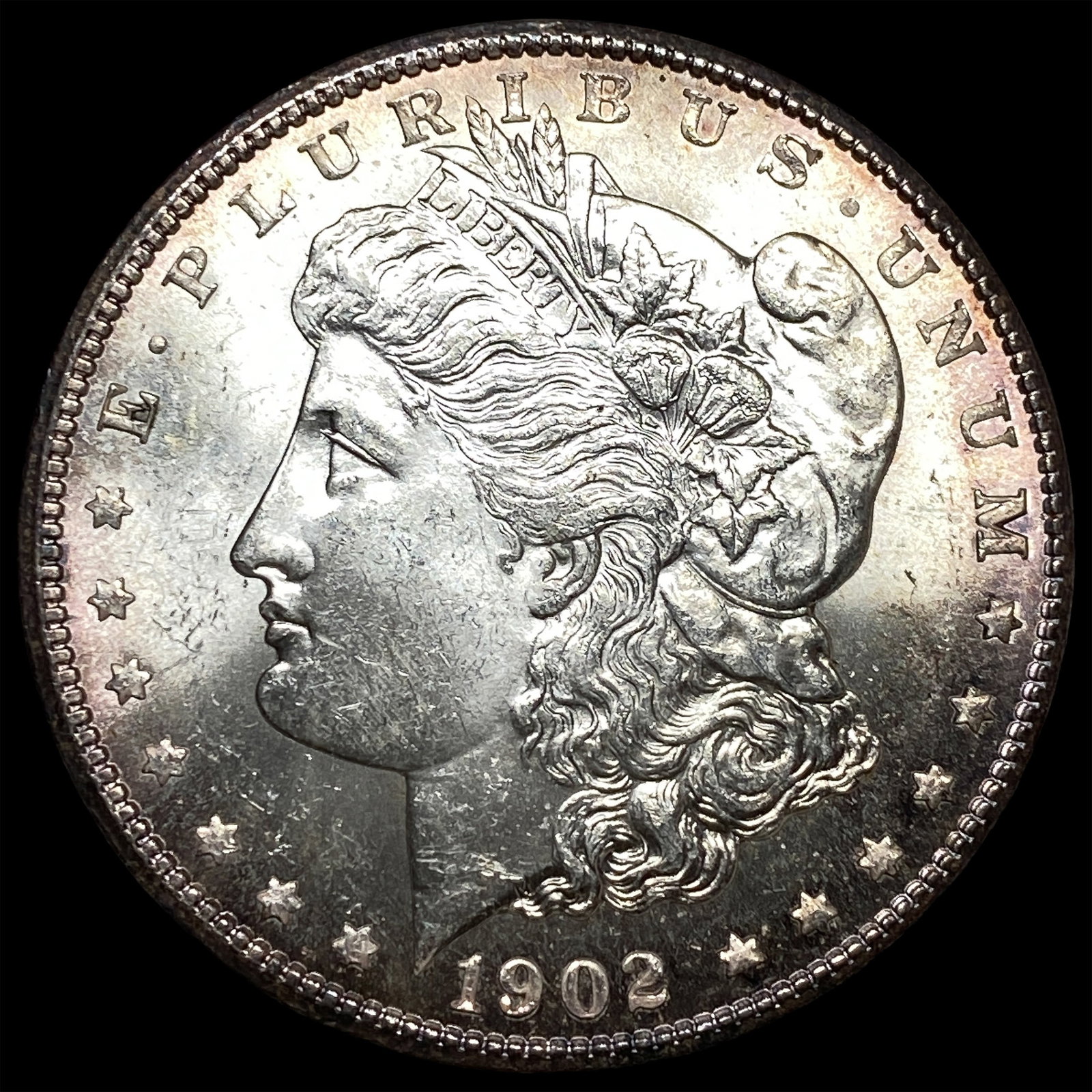1902-O Silver Morgan Dollar GEM BU (1 of 2)