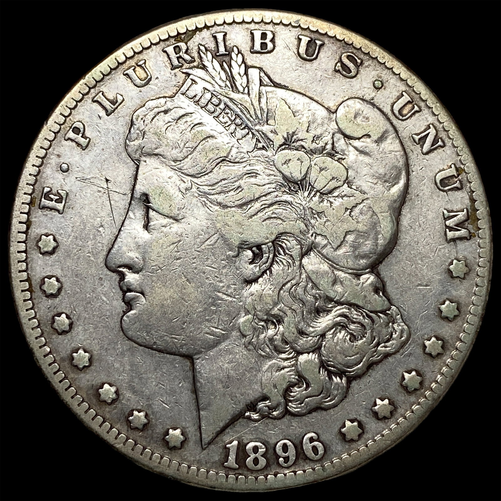 1896-S Silver Morgan Dollar LIGHTLY CIRCULATED (1 of 2)