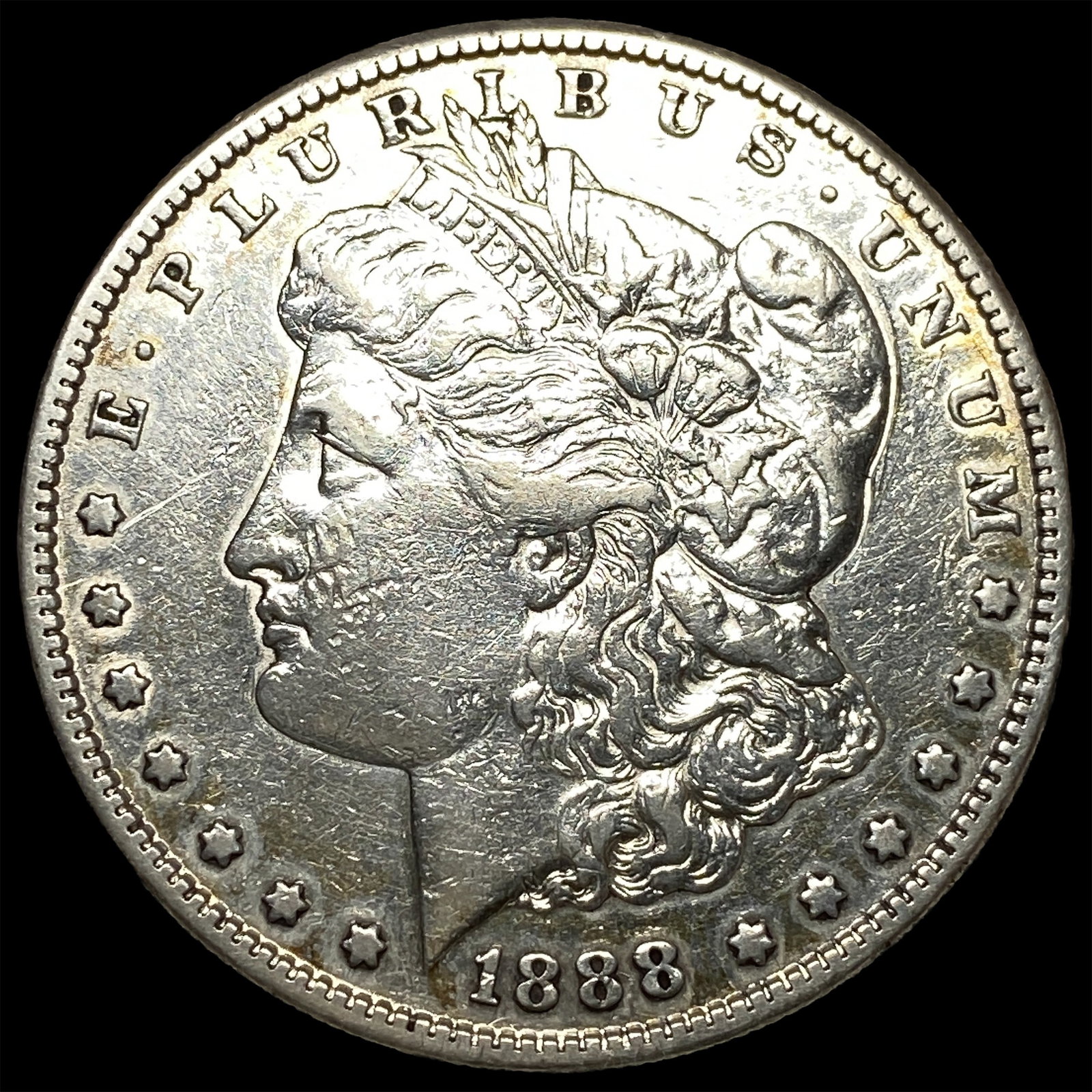 1888-S Silver Morgan Dollar NEARLY UNCIRCULATED (1 of 2)