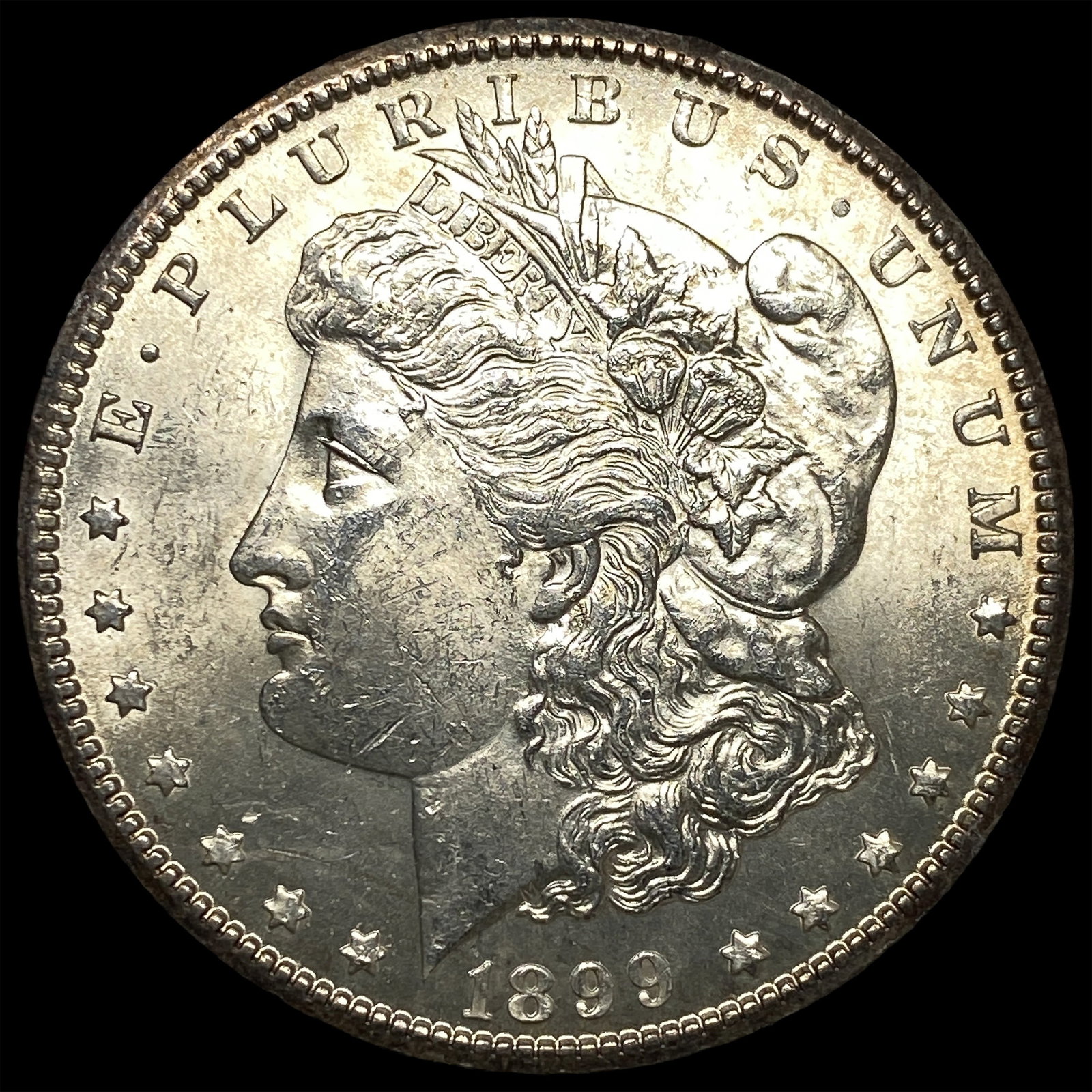 1899-O Silver Morgan Dollar GEM BU: 1899-O Silver Morgan Dollar GEM BU