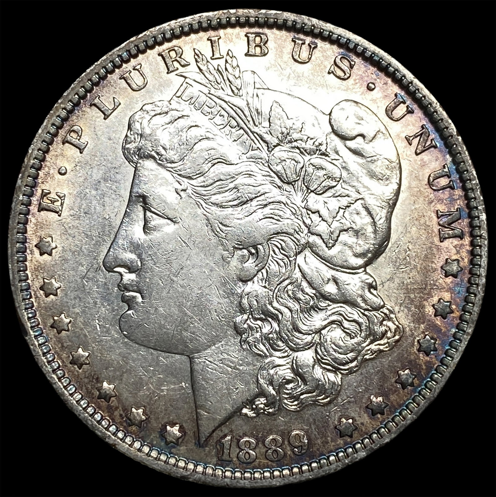 1889 Morgan Silver Dollar CHOICE AU (1 of 2)