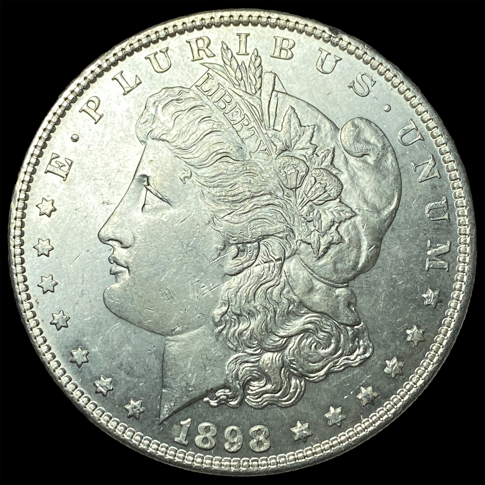 1898 Morgan Silver Dollar GEM BU (1 of 2)