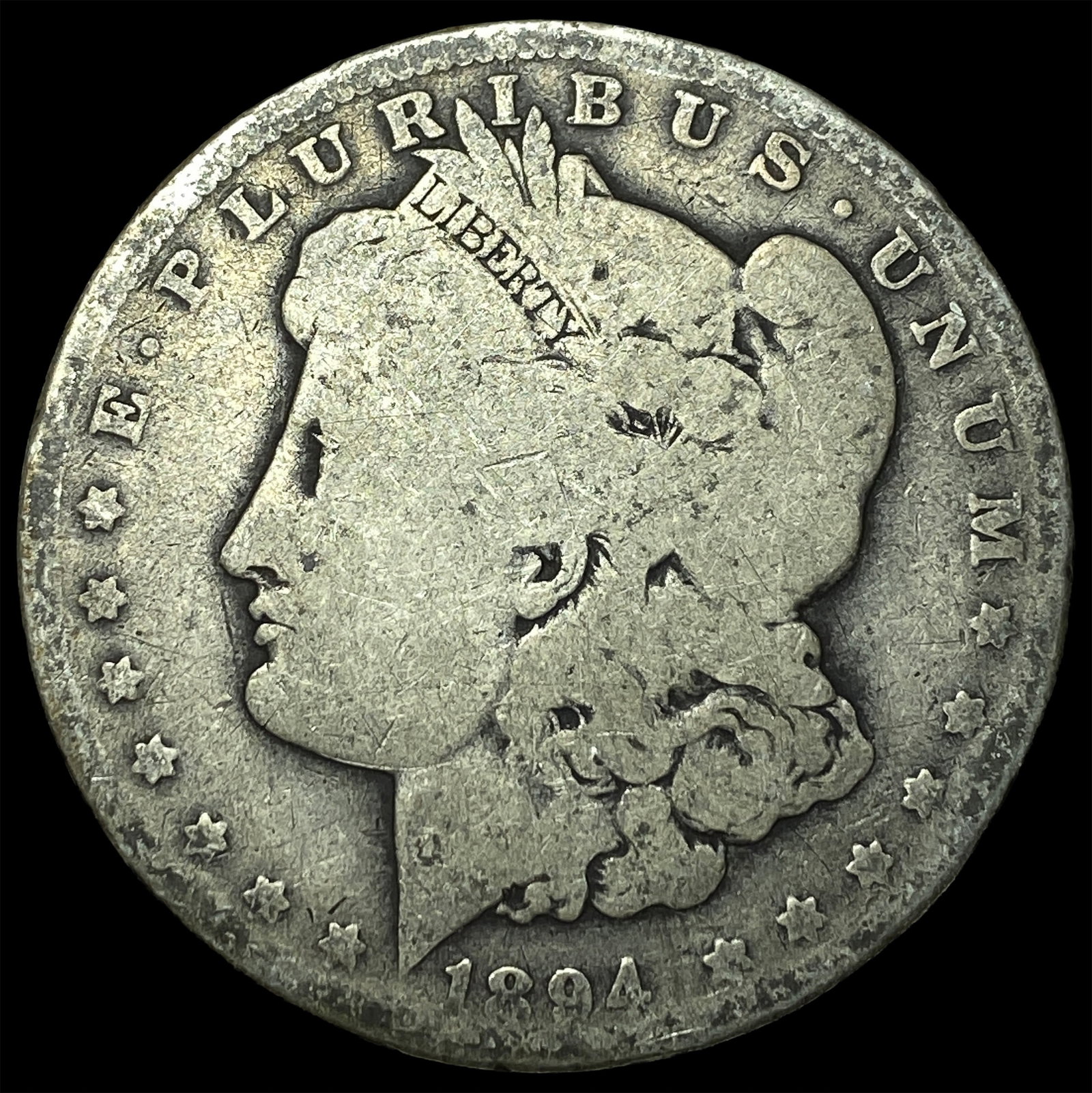 1894-O Silver Morgan Dollar NICELY CIRCULATED: 1894-O Silver Morgan Dollar NICELY CIRCULATED