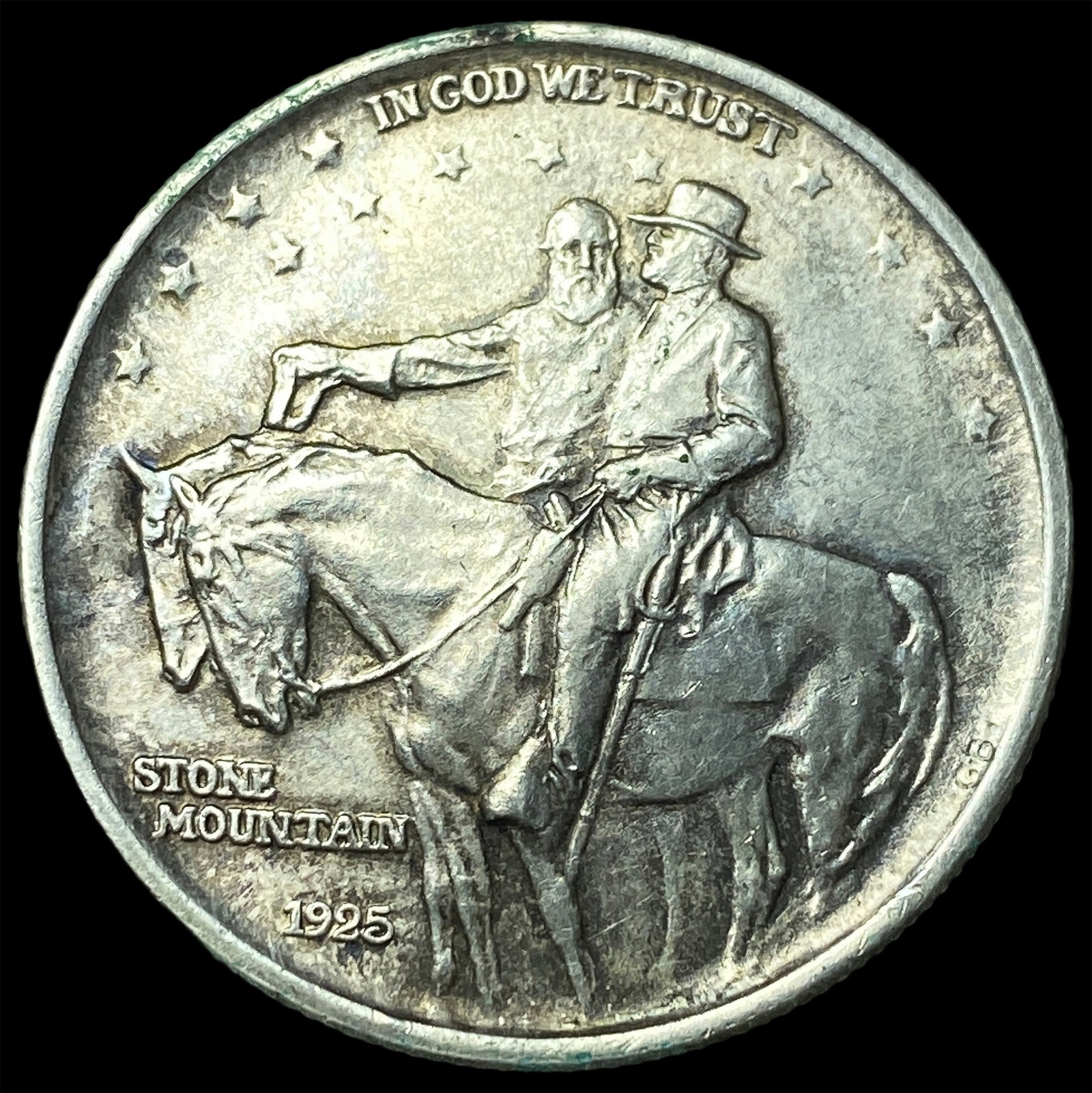 1925 Stone Mountain Silver Half Dollar CHOICE BU (1 of 2)