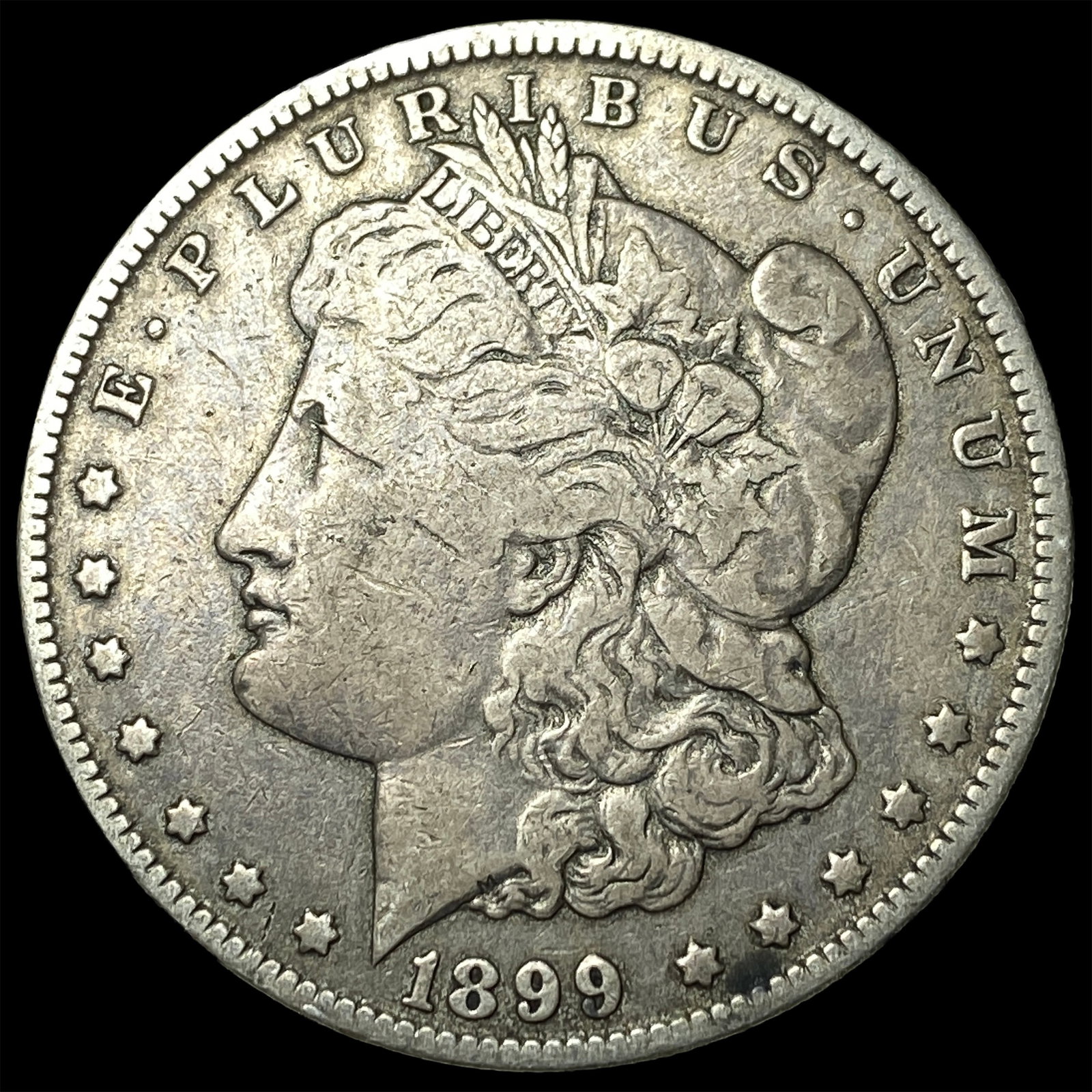 1899 Morgan Silver Dollar NEARLY UNCIRCULATED: 1899 Morgan Silver Dollar NEARLY UNCIRCULATED
