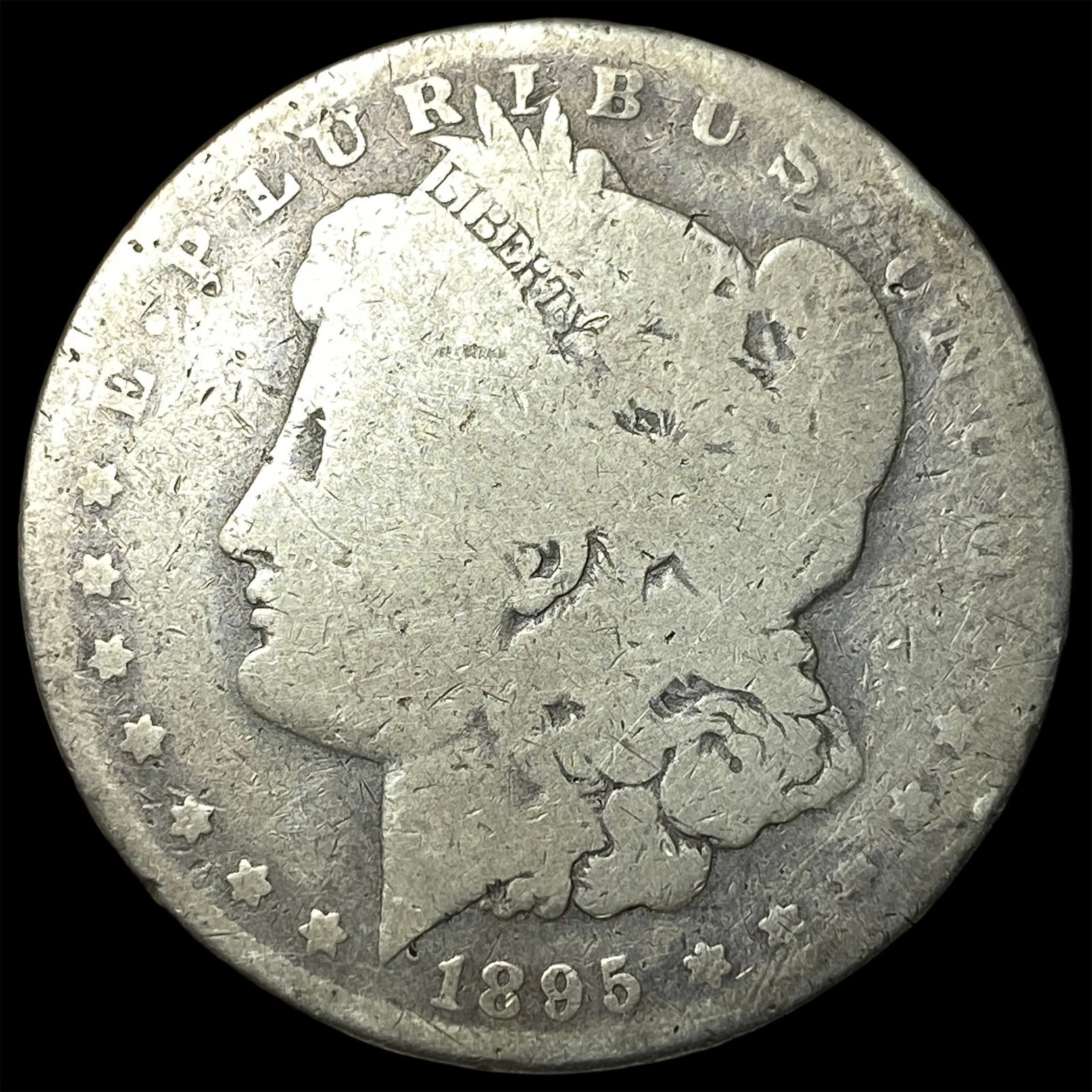 1895-O Silver Morgan Dollar NICELY CIRCULATED: 1895-O Silver Morgan Dollar NICELY CIRCULATED