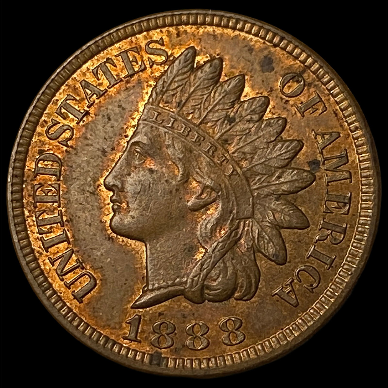 1888 Indian Head Cent UNCIRCULATED: 1888 Indian Head Cent UNCIRCULATED