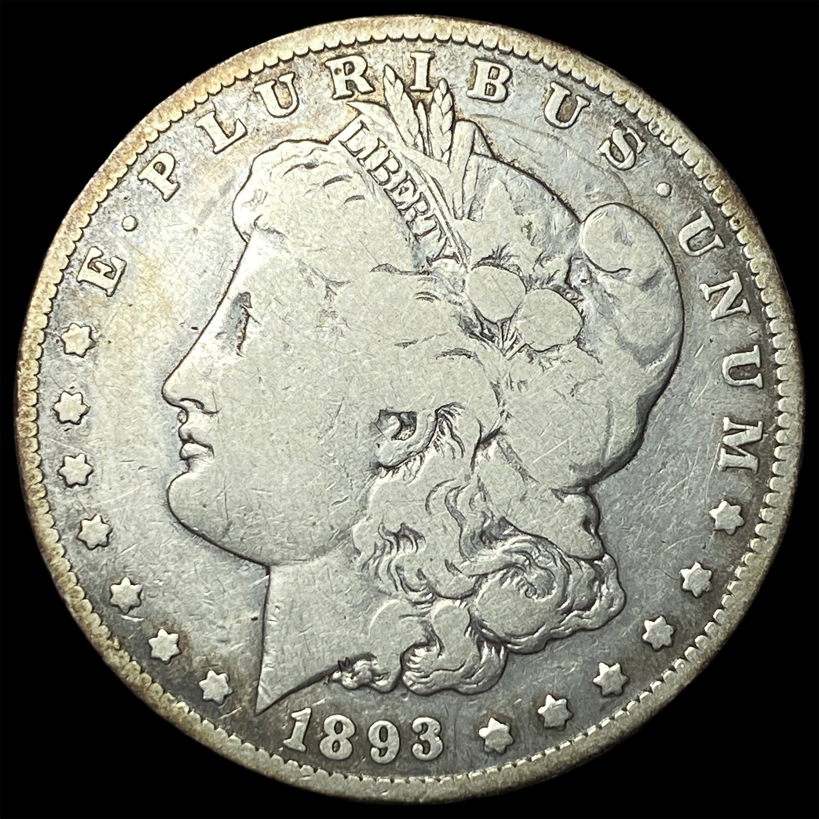 1893-O Silver Morgan Dollar LIGHTLY CIRCULATED: 1893-O Silver Morgan Dollar LIGHTLY CIRCULATED